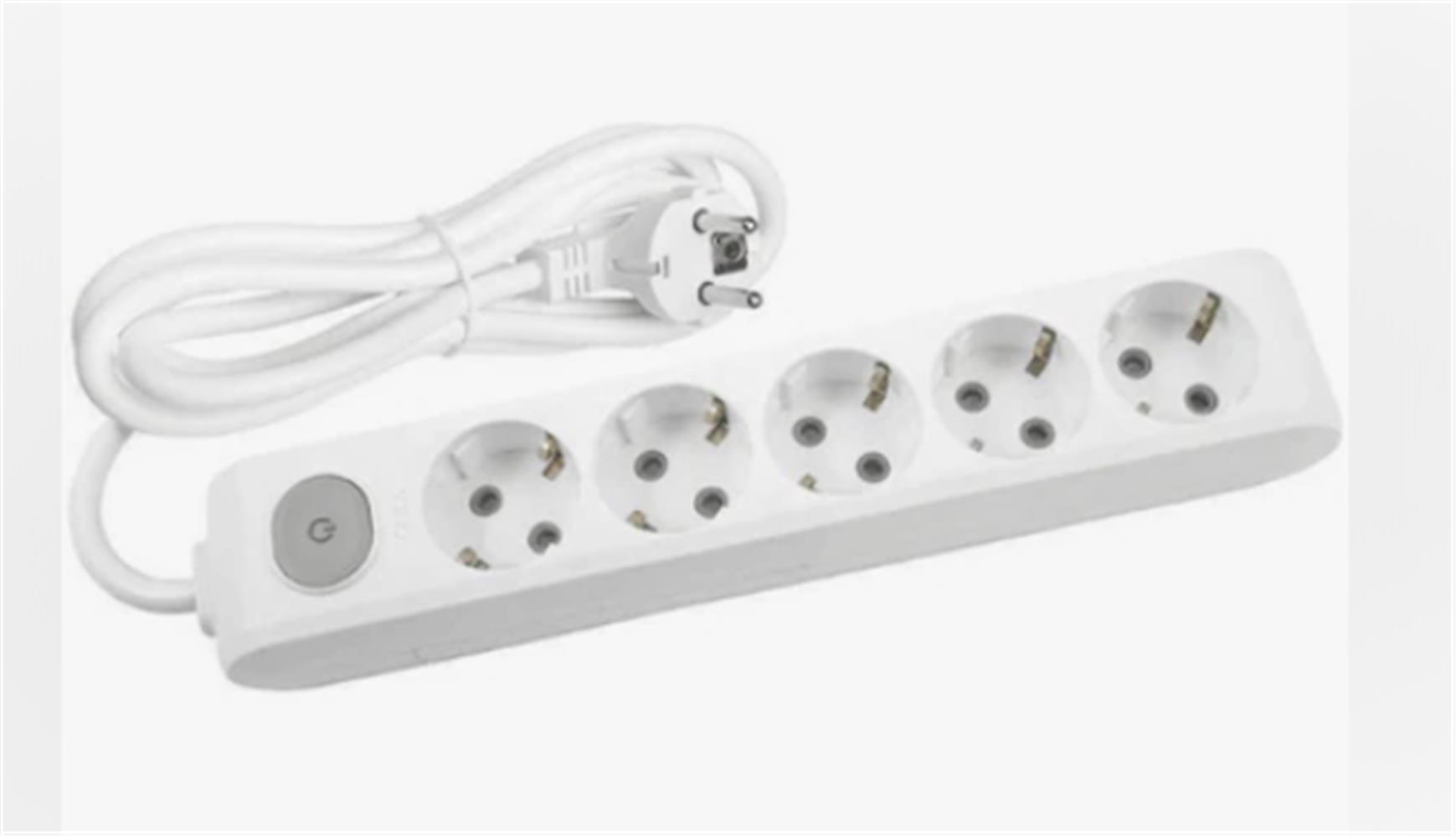 Viko Multı-Let Vm52ANH 5li 2mt Anahtarlı Topraklı Kablolu Çocuk Koruma 90117502