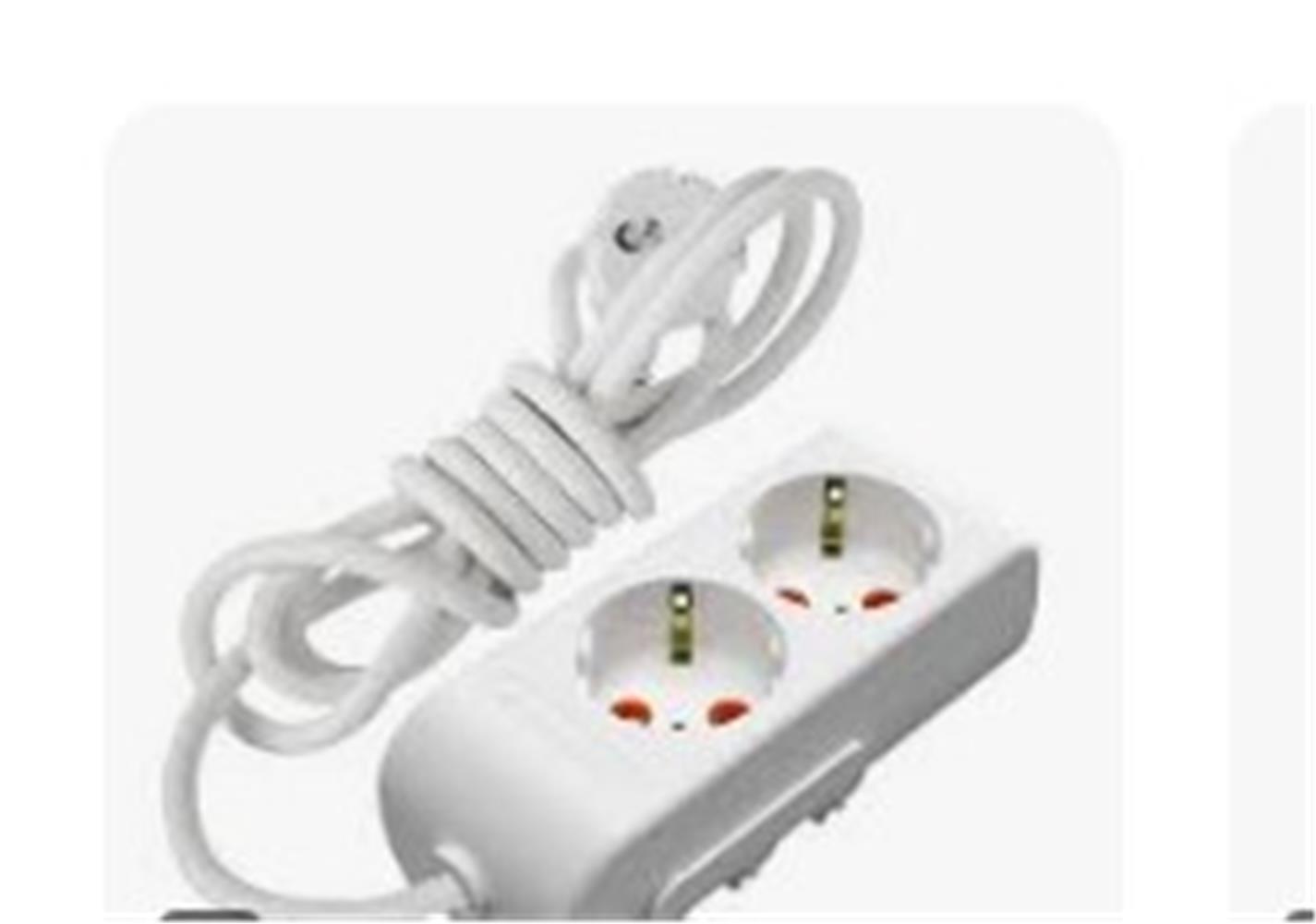 Mutlusan Rı-Tech 2li 5mt Topraklı Grup PriZ (001 175 210002 05 00)