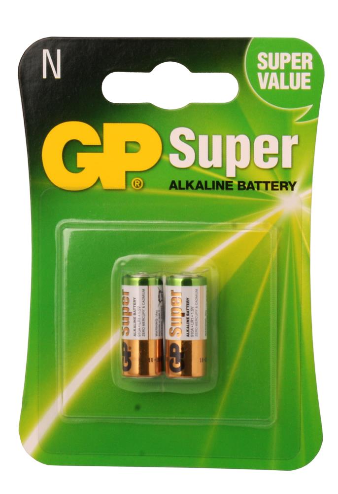 GP GP910A Super Alkalin 2x LR1 1-2AA Yarım Kalem Pil