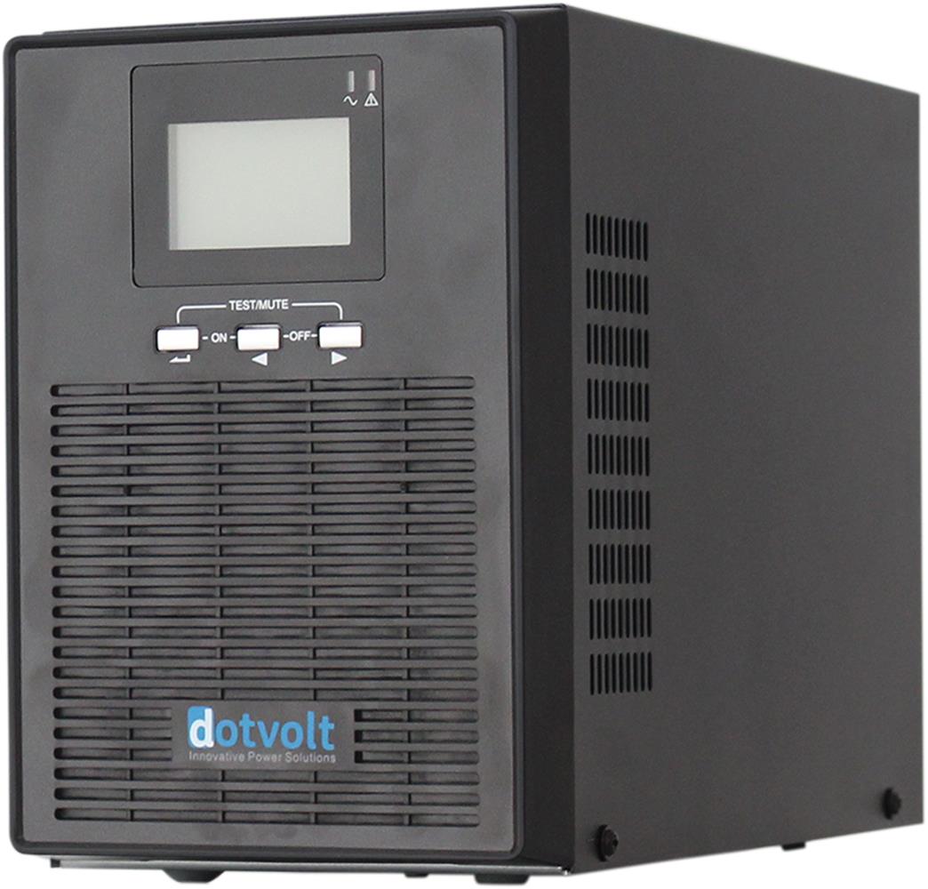 DOTVOLT VOLT MN PLUS 1 KVA 1-1 ONLINE UPS-2 X 12V 7AH PF;1