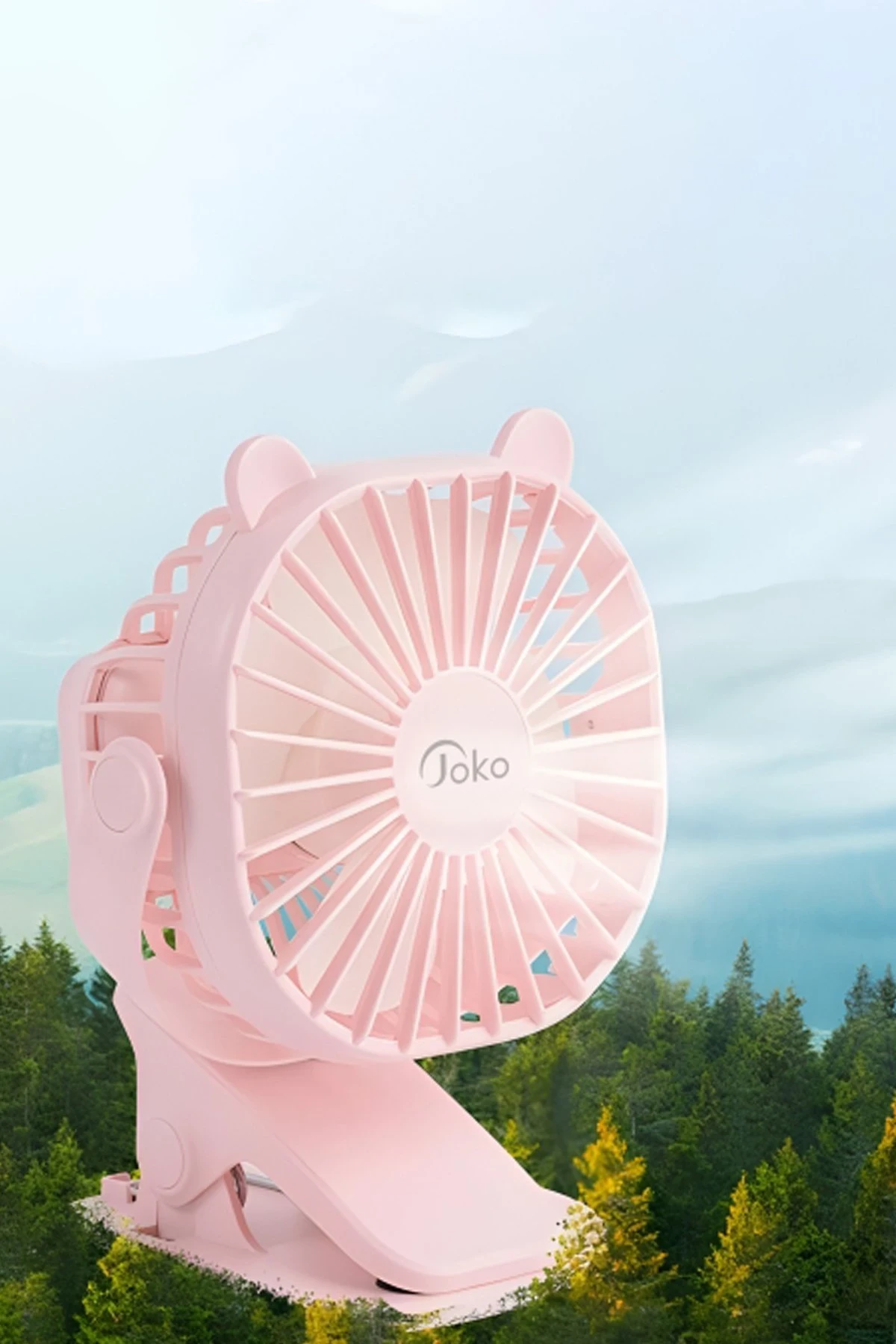 Joko JS03 Masaüstü Soğutma Fanı - Beyaz