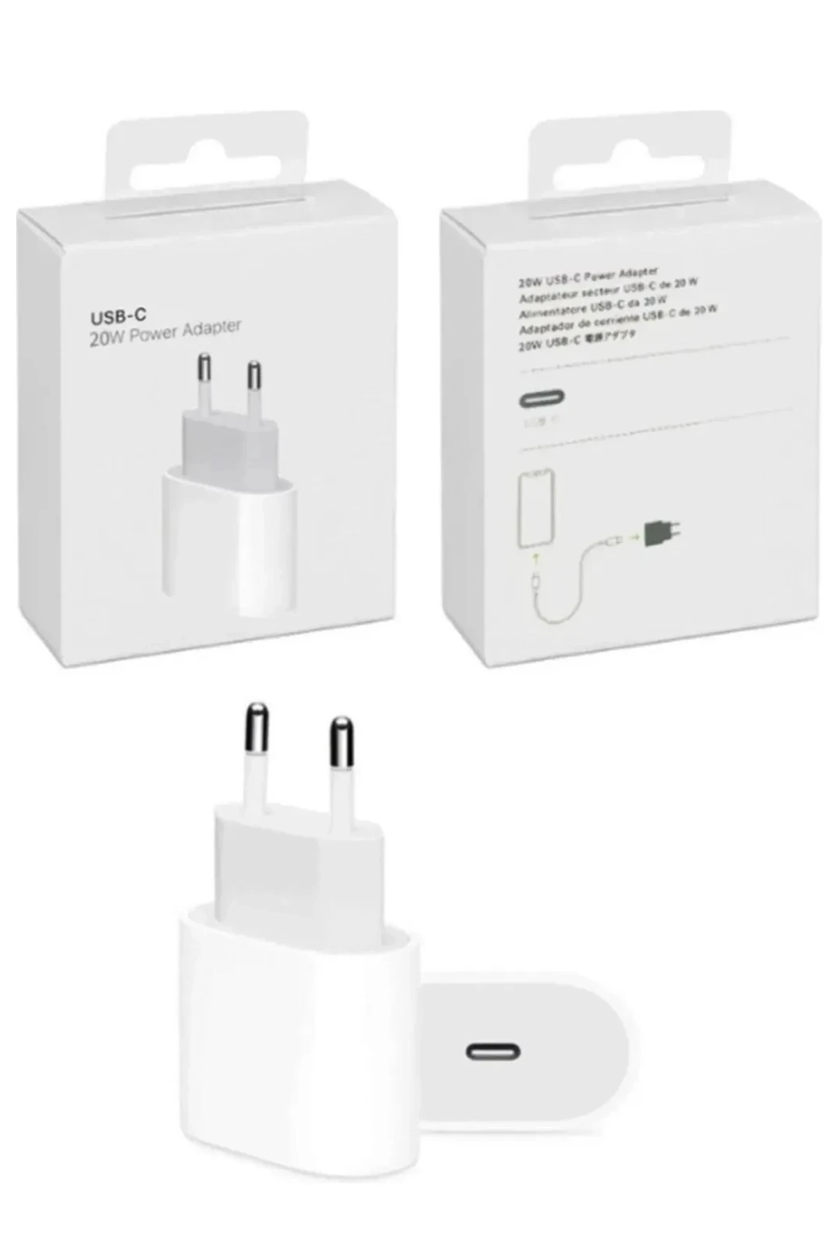 Newface CA-11 20W Type-C Şarj Adaptörü - Beyaz