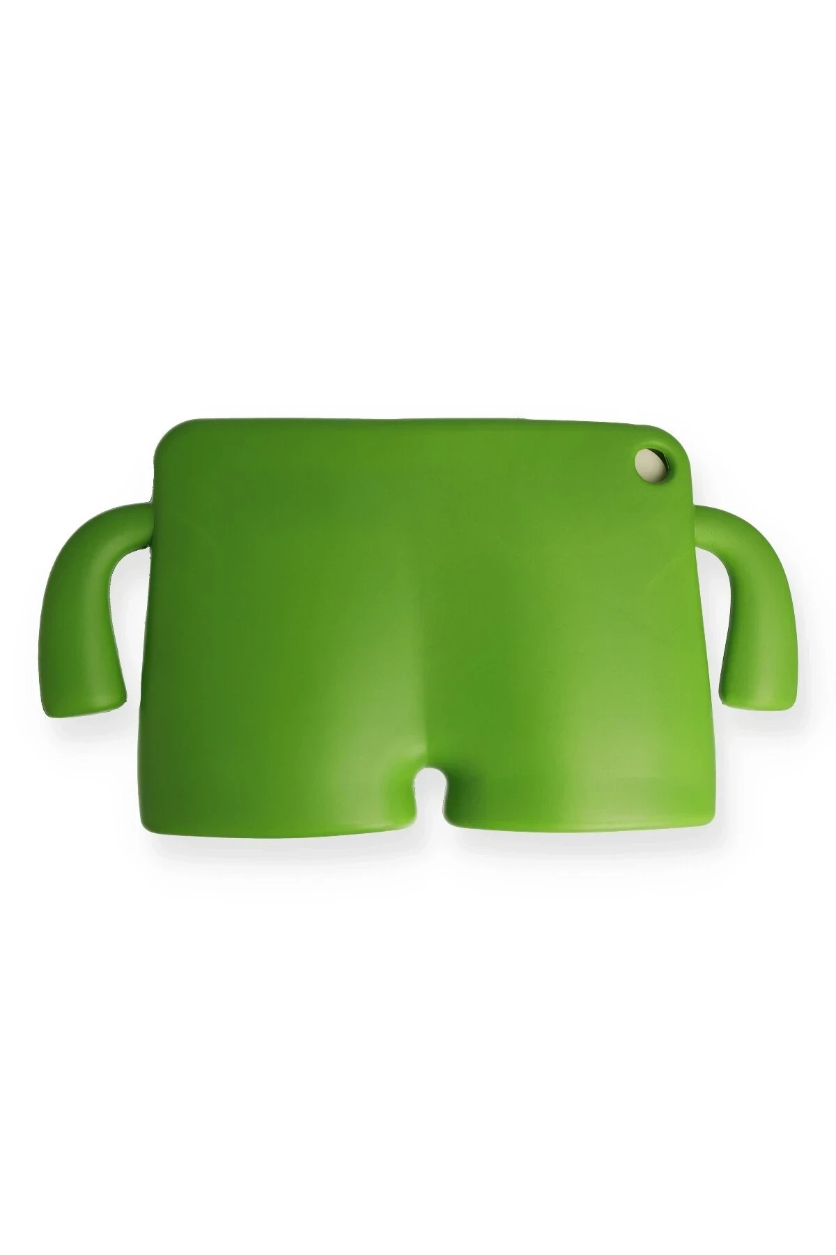 Newface Apple iPad Pro 13 (2024) Karakter Tablet Silikon - Yeşil