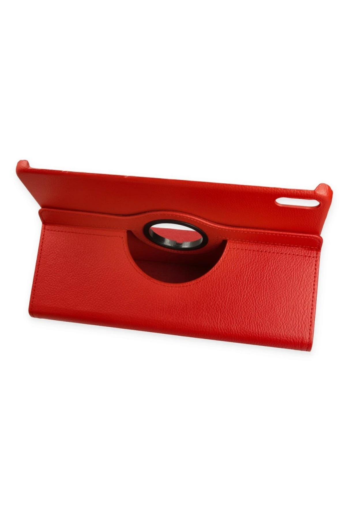 Newface Huawei MatePad SE 11 Kılıf 360 Tablet Deri Kılıf - Kırmızı