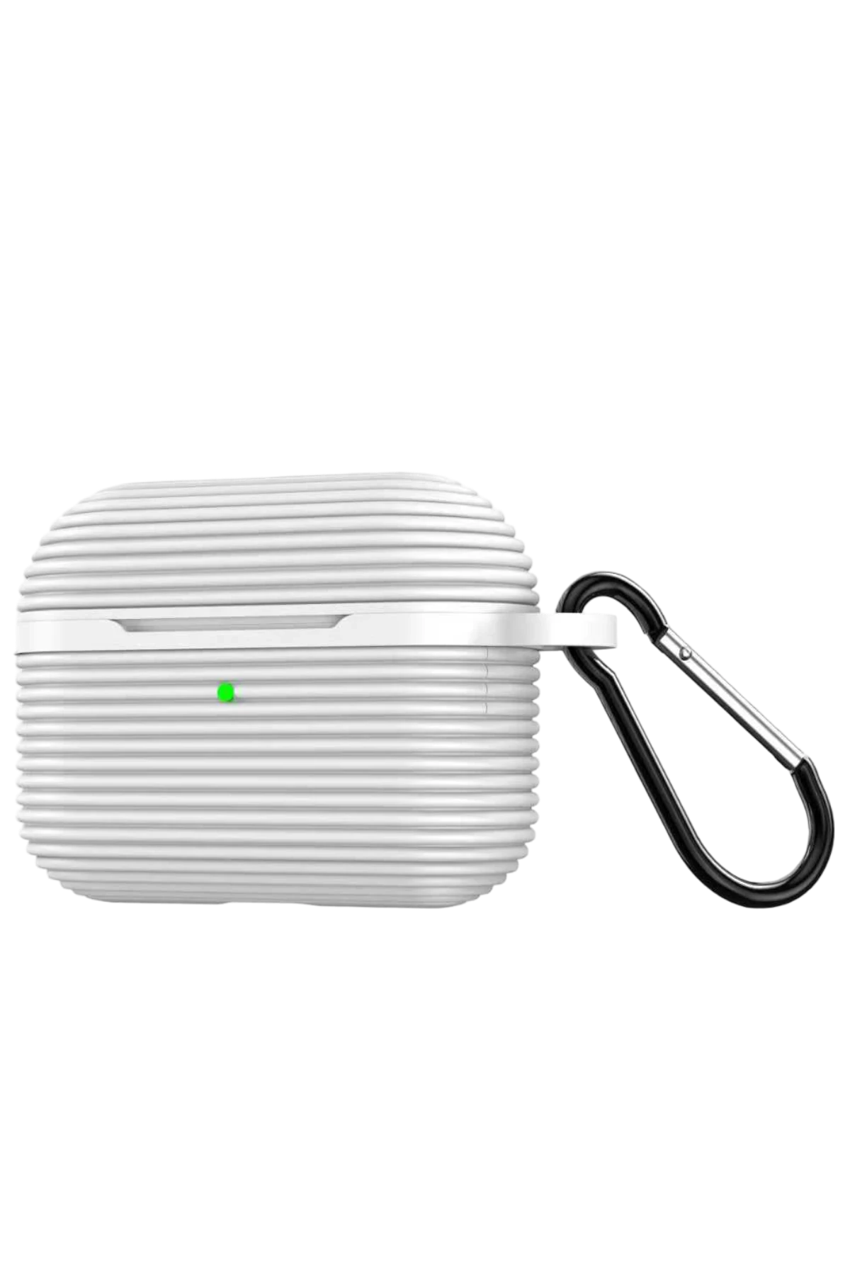 Newface Airpods Pro 3 (3.nesil) Raven Silikon Kılıf - Beyaz