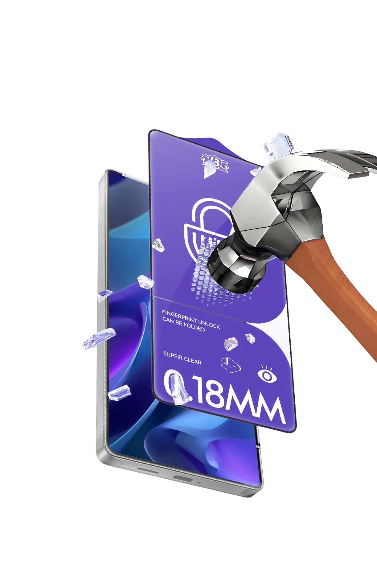 Newface Samsung Galaxy S26 Ultra Bilvis 3D Cam Ekran Koruyucu - Siyah