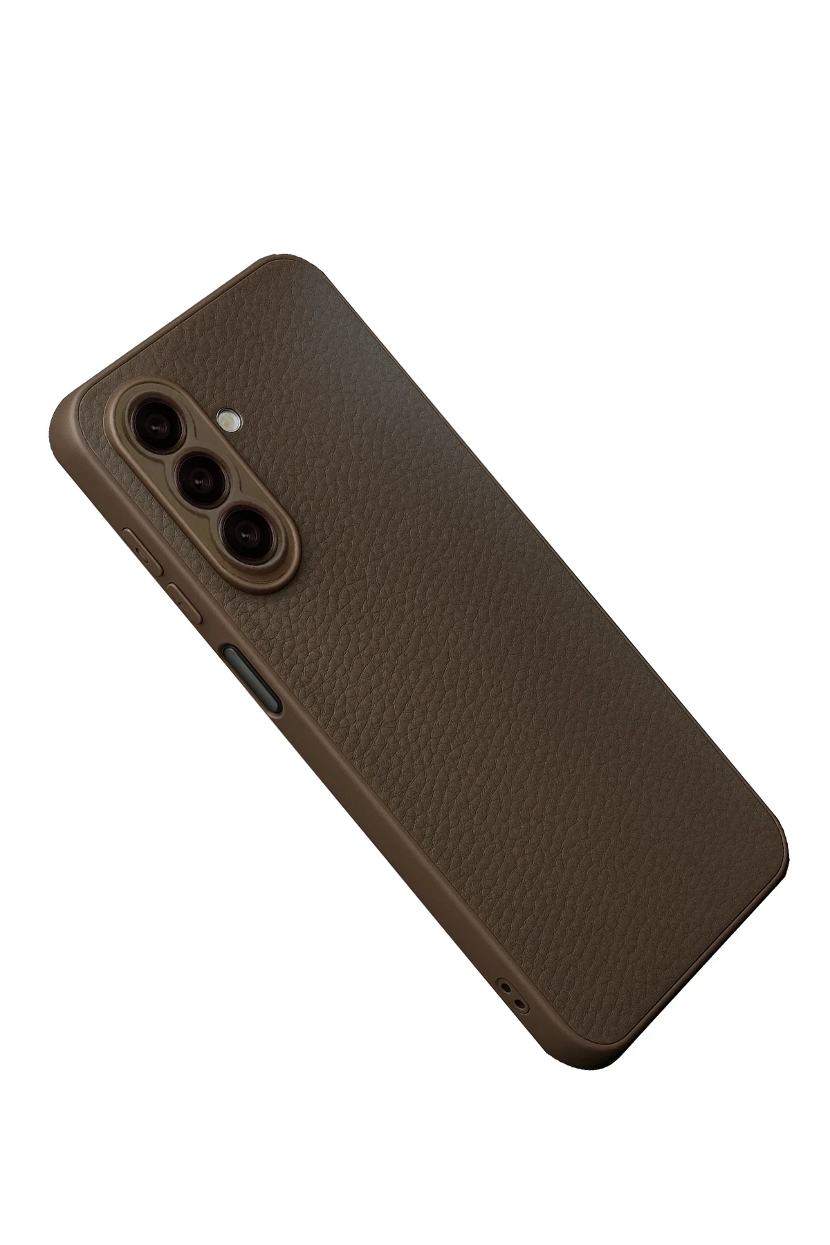 Newface Samsung Galaxy A57 5G Thermax Silikon Kılıf - Kahverengi