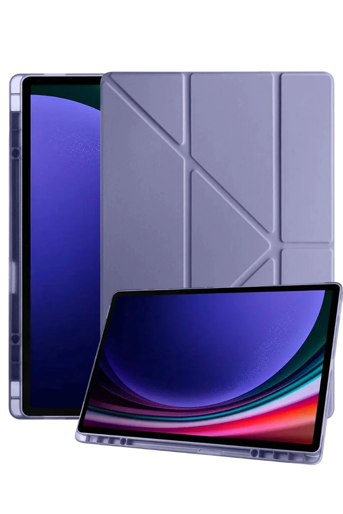 Newface Samsung Galaxy X730 Tab S11 Kalemlikli Mars Tablet Kılıfı - Lavender