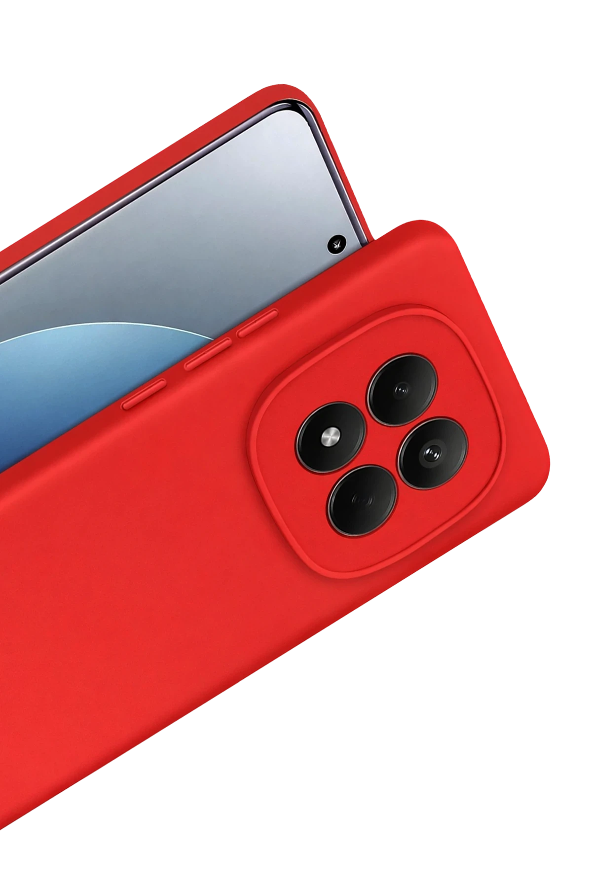 Newface Xiaomi Redmi Note 15 4G First Silikon - Kırmızı