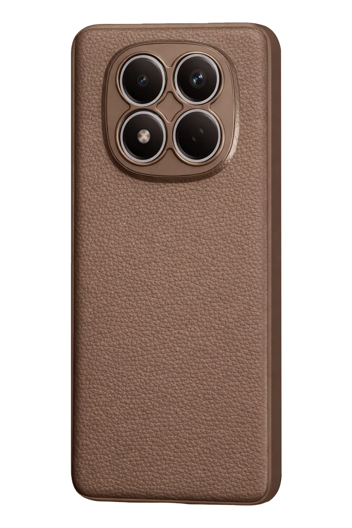 Newface Xiaomi Redmi Note 15 Pro 5G Thermax Silikon Kılıf - Kahverengi