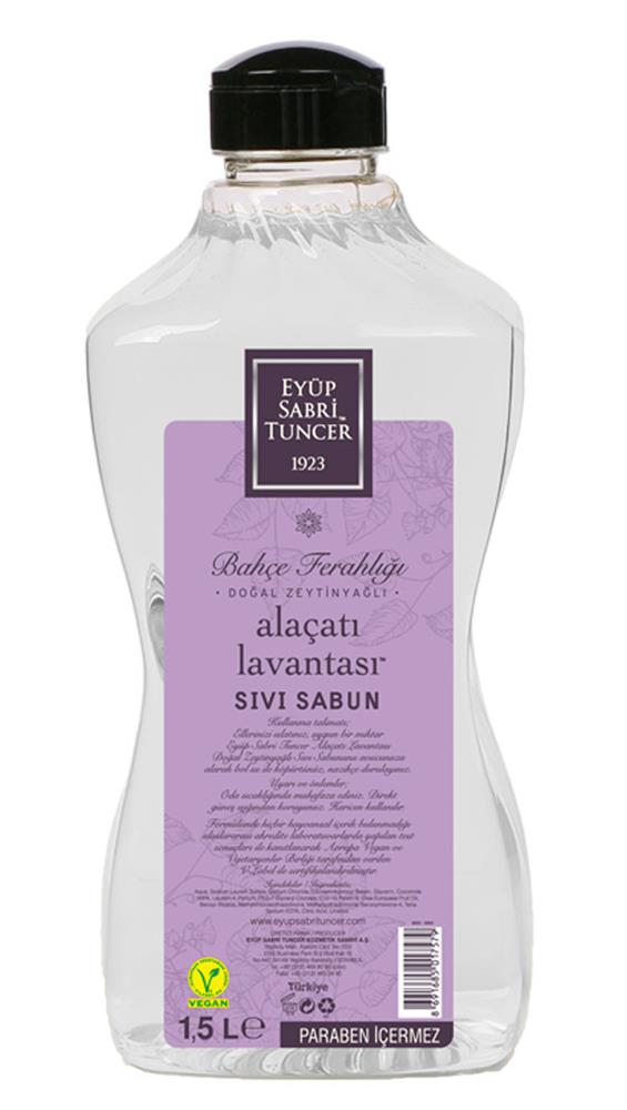 Eyüp Sabri Tuncer 1,5lt Alaçatı Lavantası Sıvı Sabun Doğal Zeytinyağlı