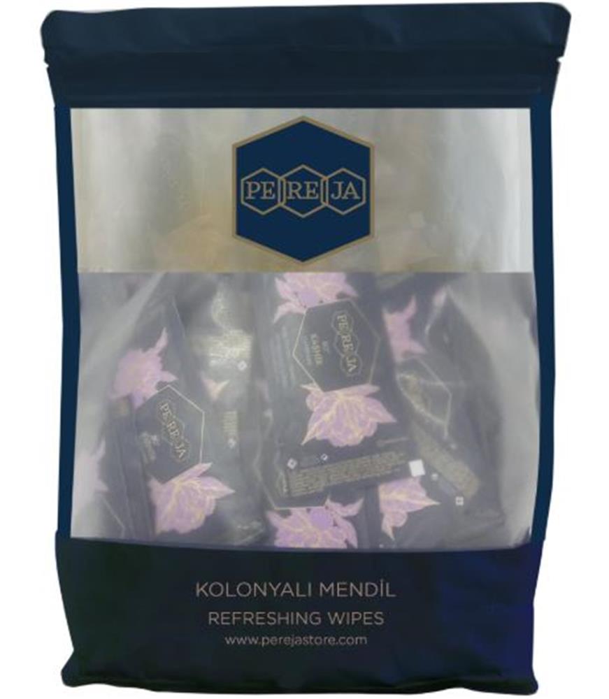 Pereja Kaşmir Kolonyalı Mendil 5x10 150li