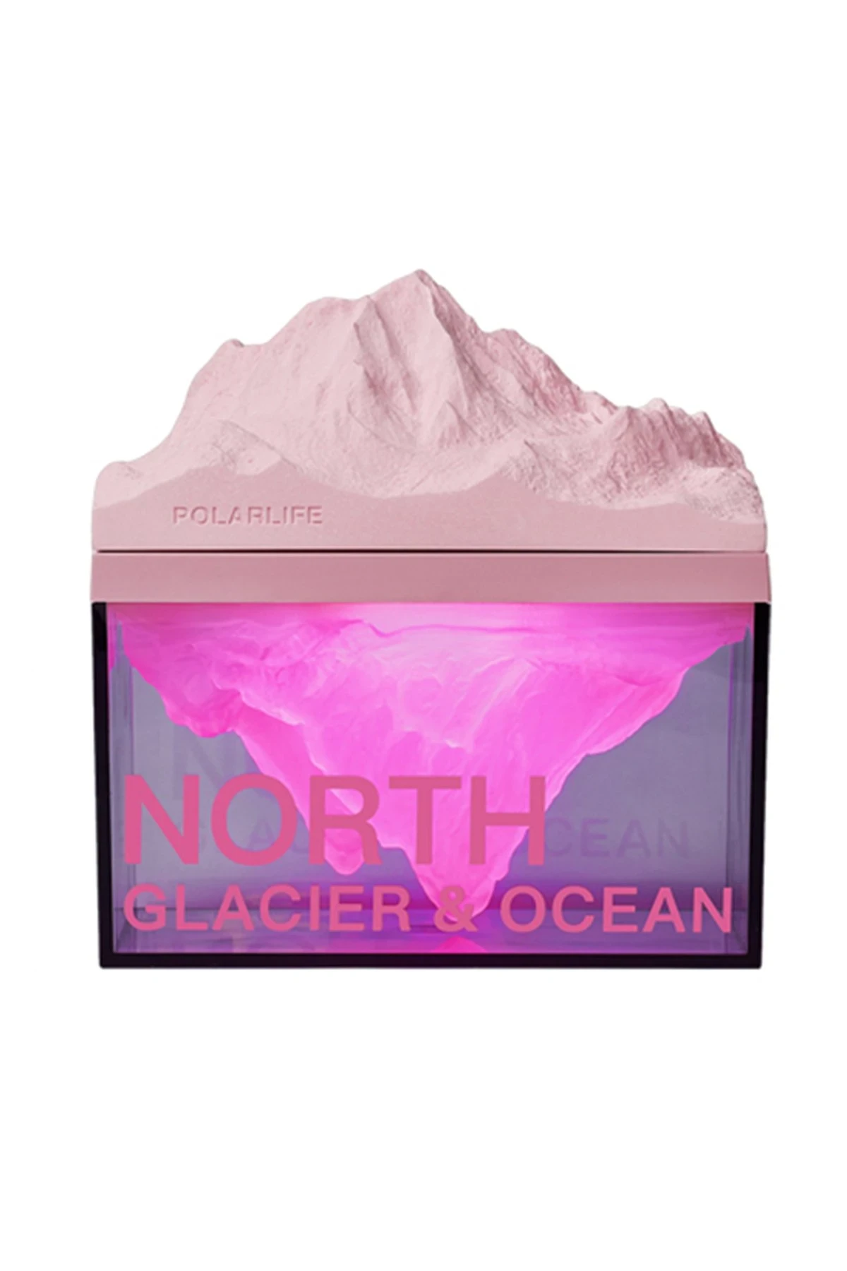 Newface Z4 Kuzey Okyanus Temalı Gece Lambası Özellikli BT Kablosuz Hoparlör - Pembe