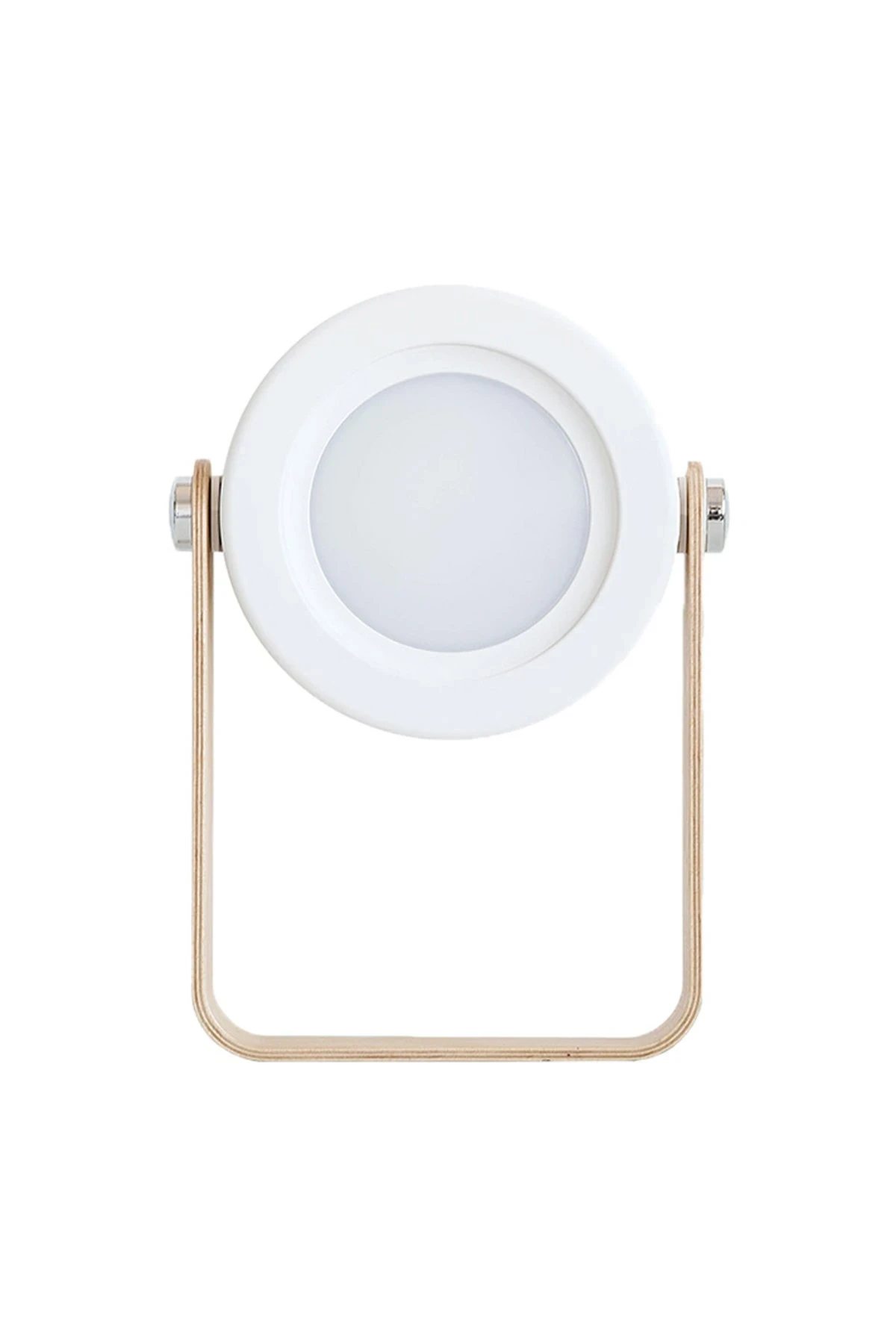 Newface JP-DLD Kamp Lambası Görünümlü Dekoratif Gece Lambası - Beyaz