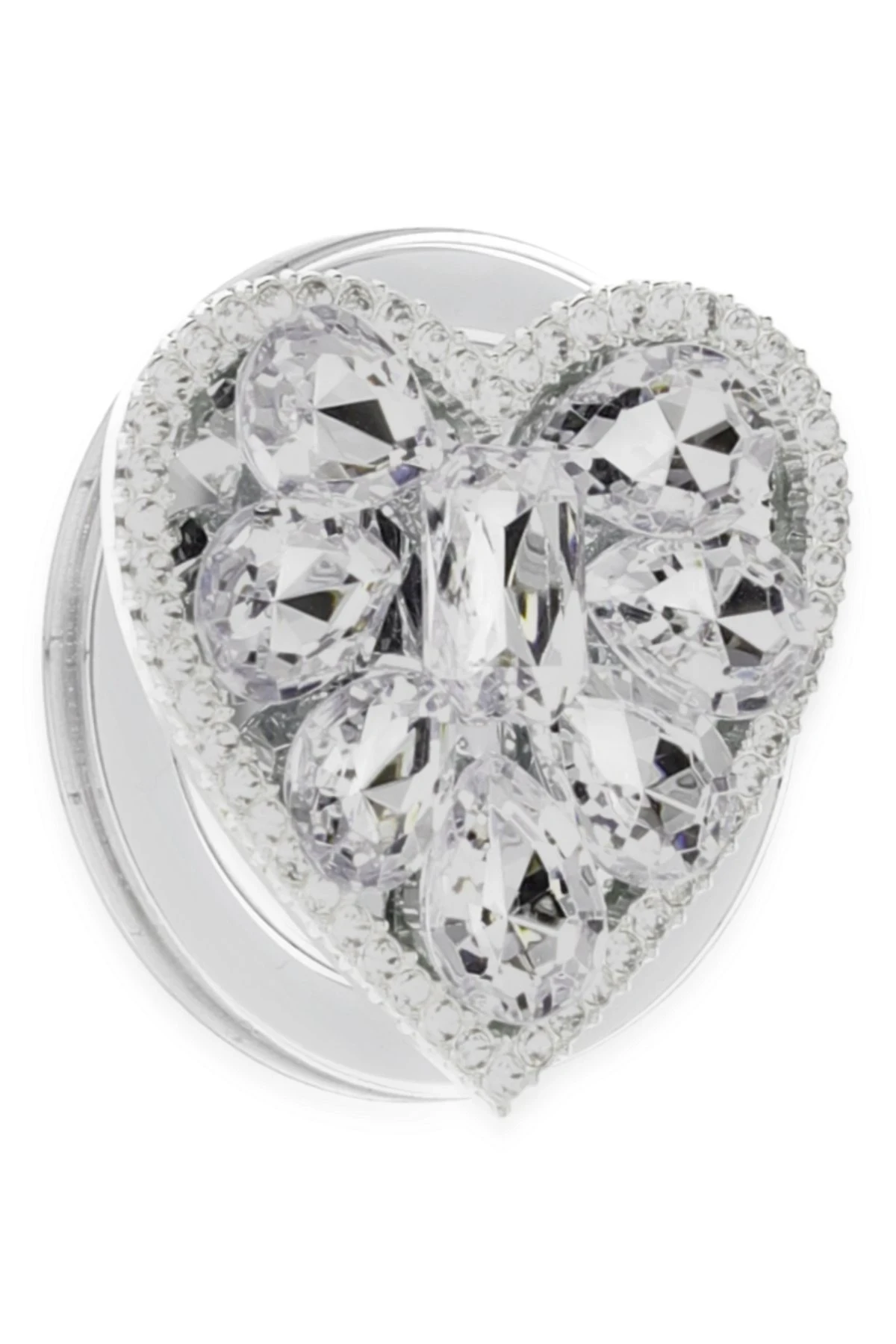 Newface Kickstand Taşlı Magsafe Stand - Beyaz