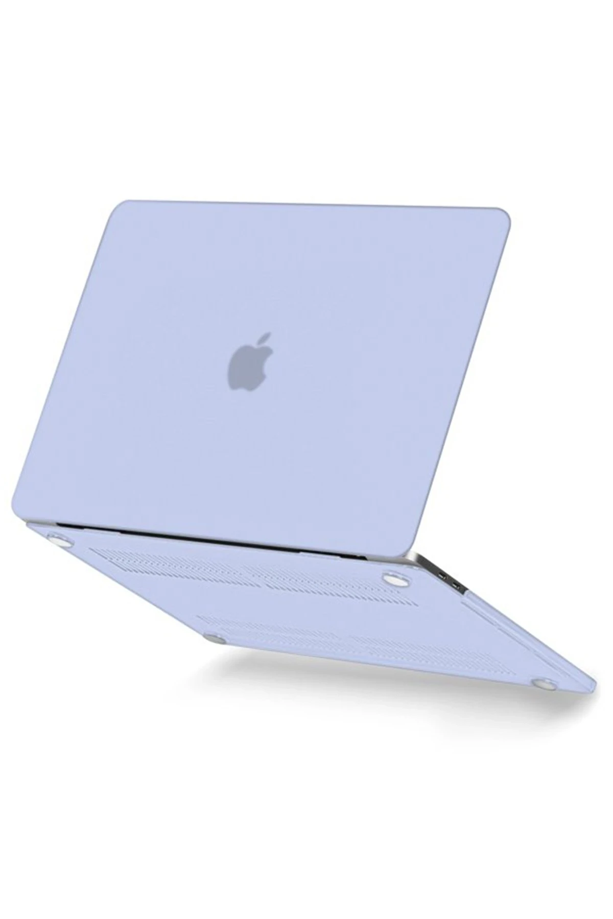 Newface Macbook Pro 13 2021 Macbook Buzlu Kapak - Lila