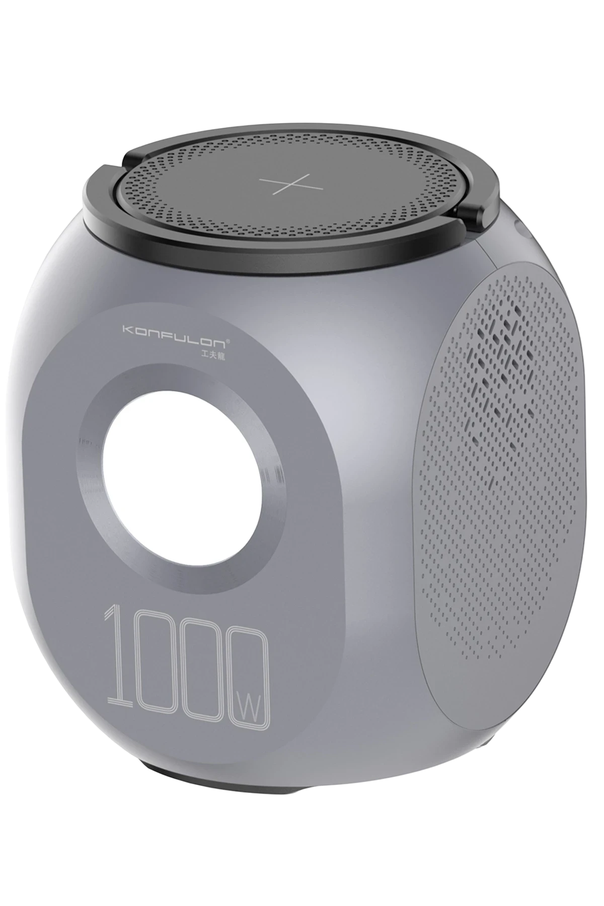 Konfulon CN09 Powerbank 1000W 270.000 mAh Kamp Şarj 45W PD - Gri