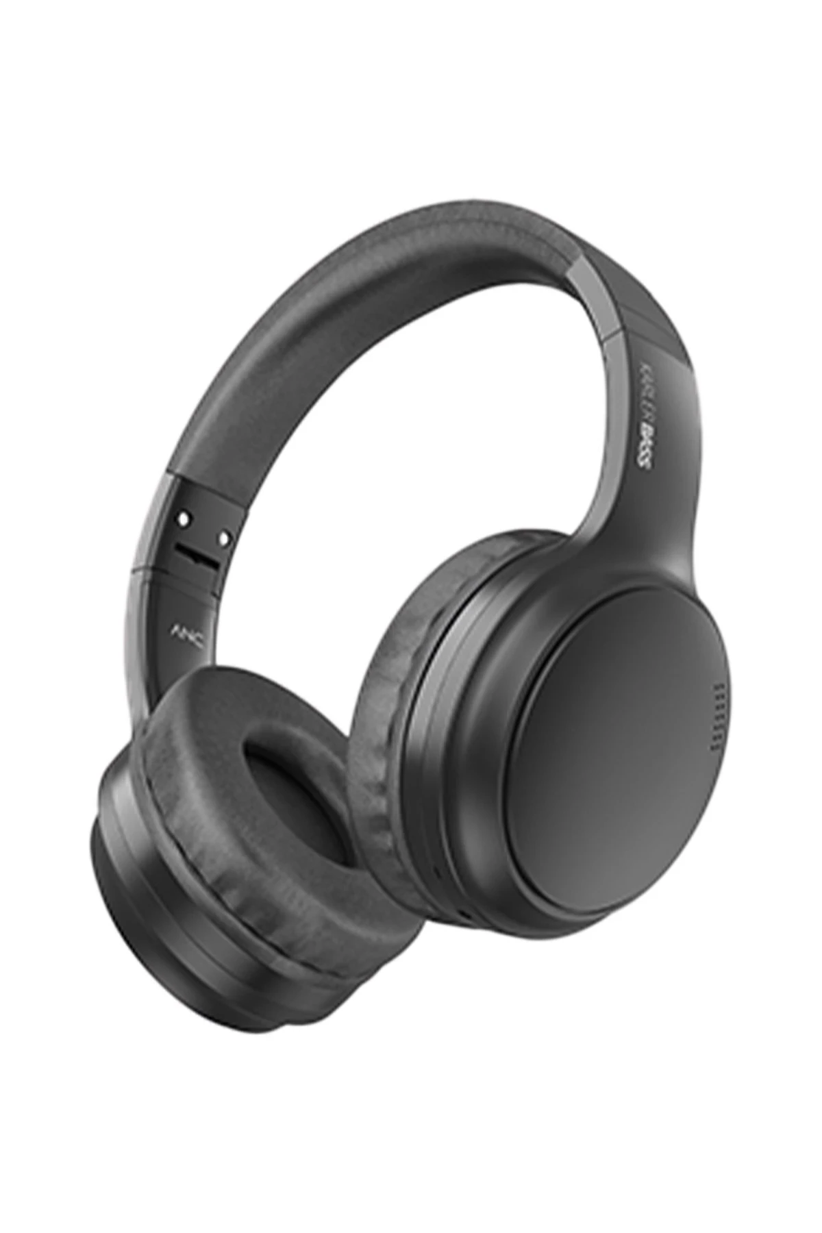 Karler Bass KRH4 Aktif Gürültü Engelleyici Özellikli Kafaüstü Kablosuz Bluetooth Kulaklık - Siyah