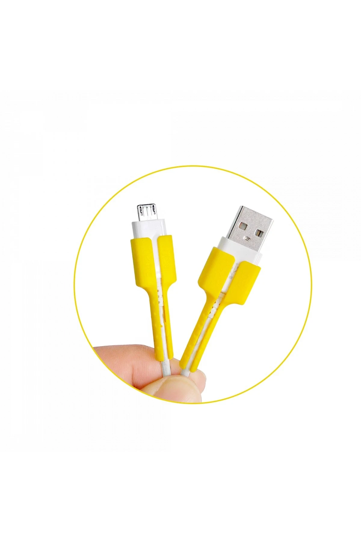 Newface Kablo Koruyucu - Sarı