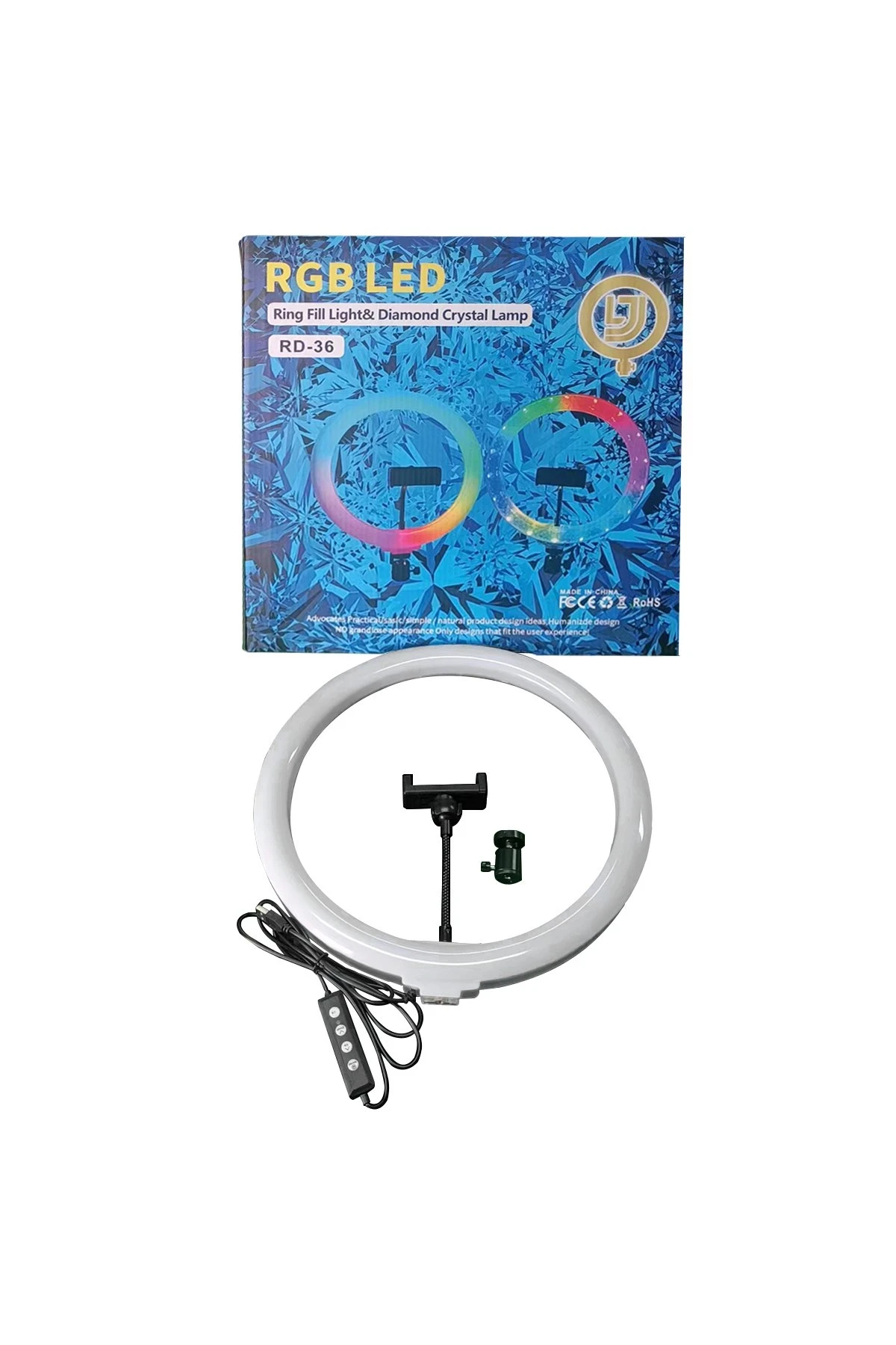 Newface RD36 Diamond RGB Selfie Işığı