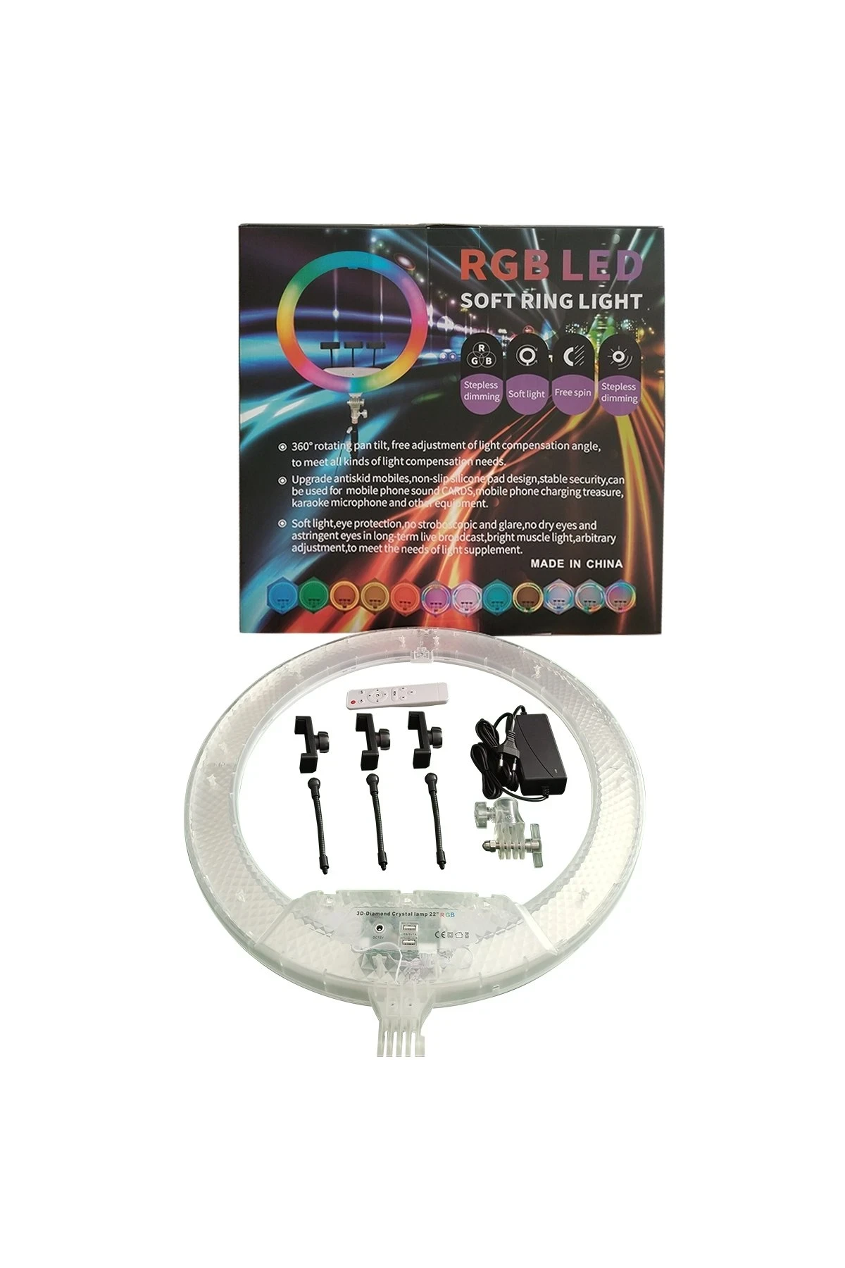 Newface RD45 Diamond RGB Selfie Işığı