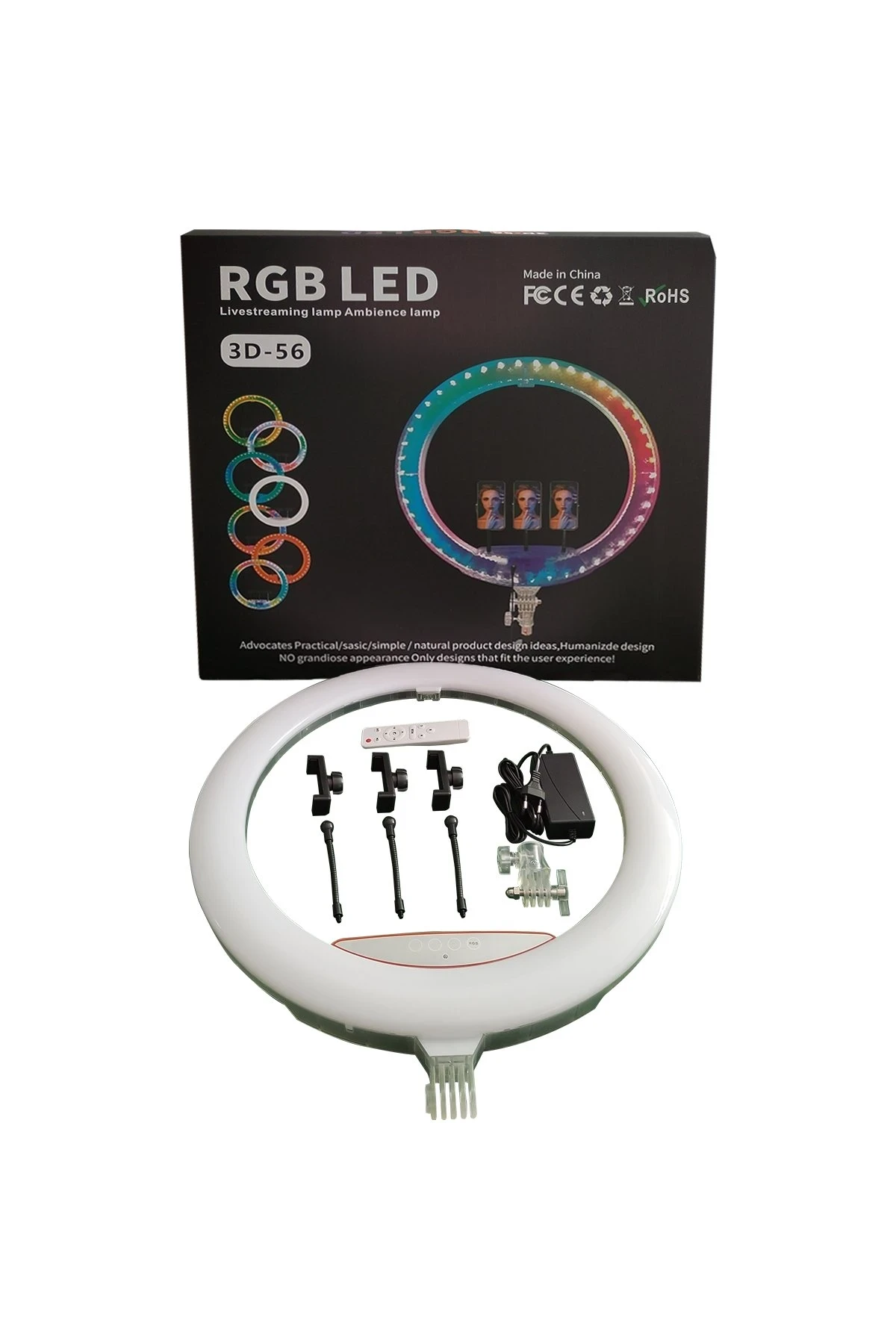 Newface RD56 Diamond RGB Selfie Işığı