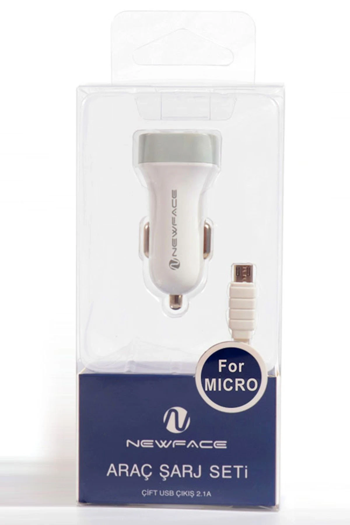 Newface C17 Micro USB 2.1A Araç Şarjı