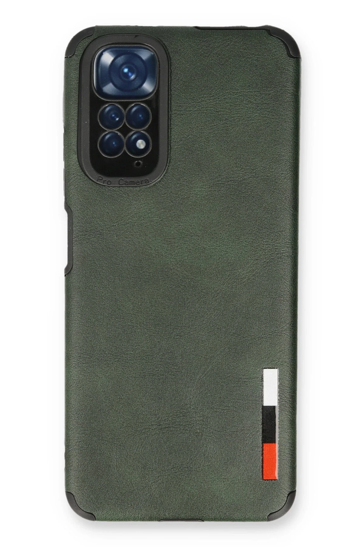 Newface Xiaomi Redmi Note 11 Kılıf Loop Deri Silikon - Yeşil