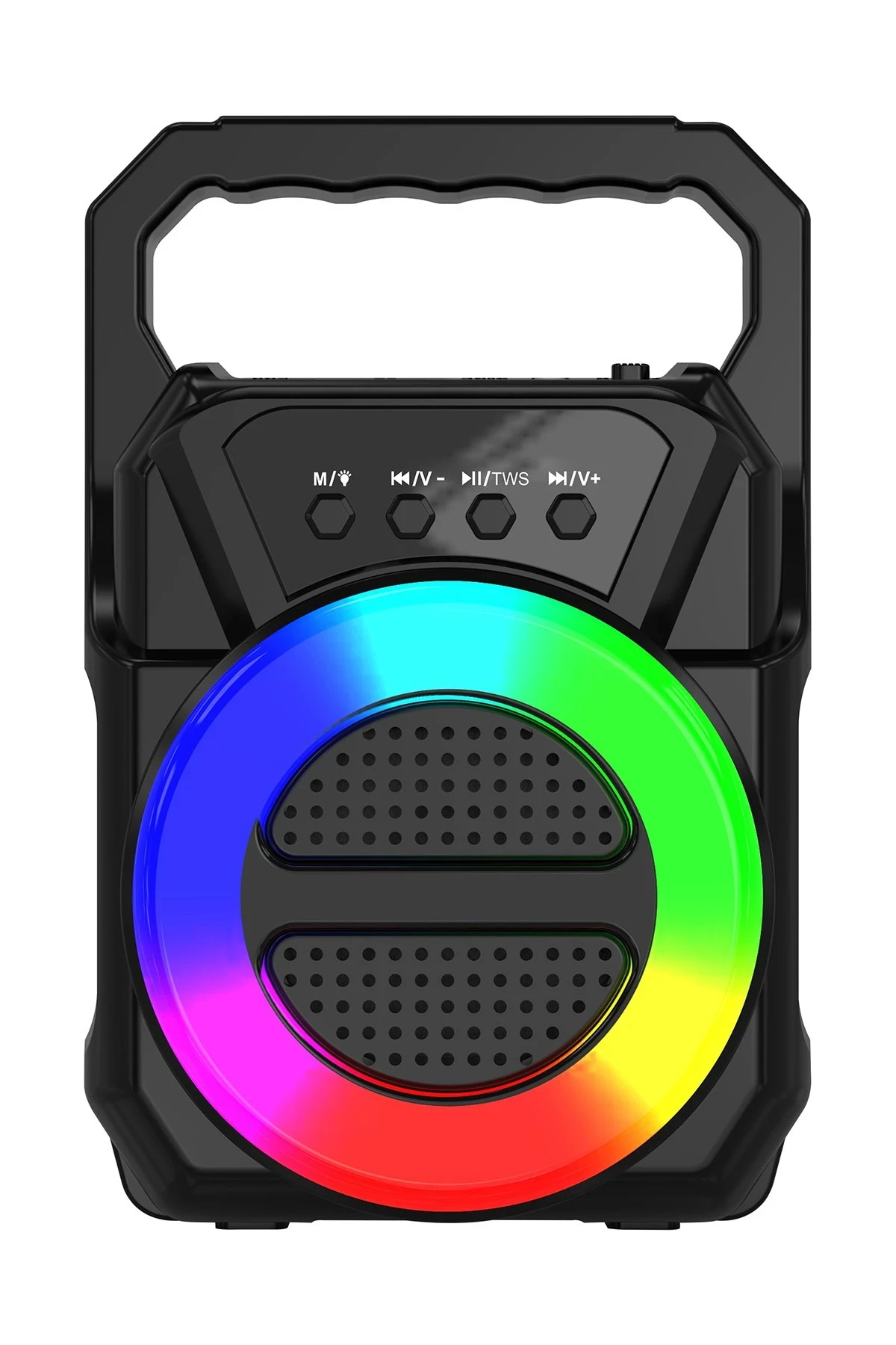 Newface ABS-1309 RGB FM Kablosuz Hoparlör - Siyah