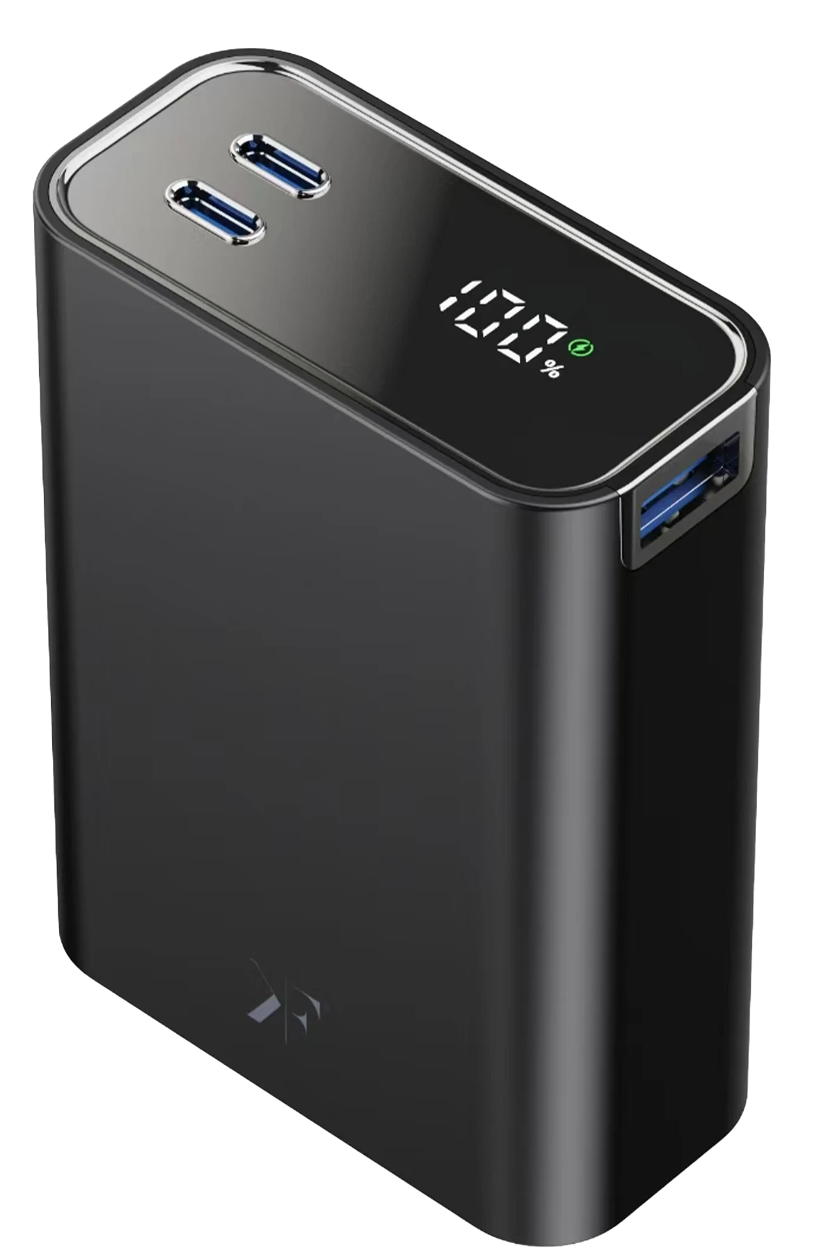 Newface PW501 20.000 mAh Dijital Göstergeli 2 Adet 45W Type-C ve 22.5W USB Çıkışlı Şarj PD Hızlı Şarj Powerbank - Siyah