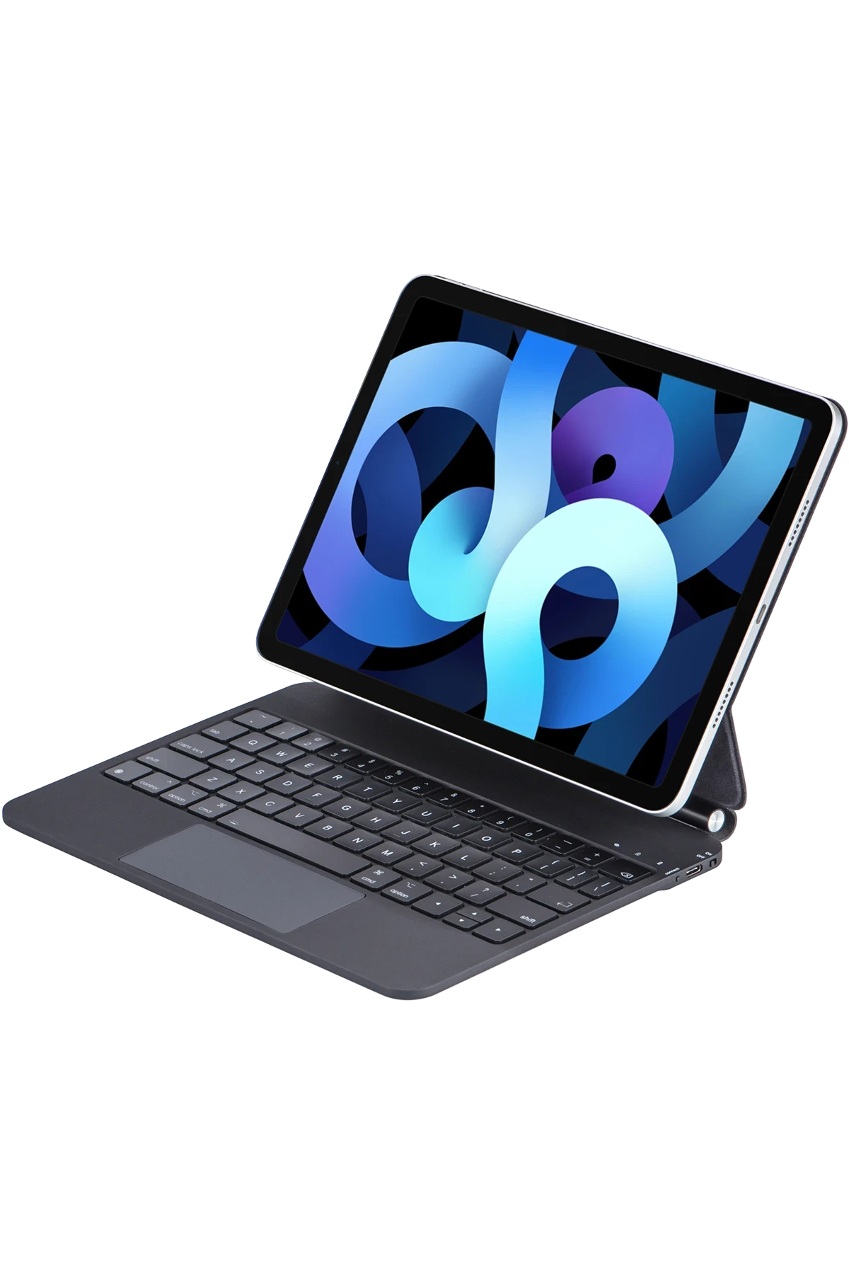 Newface iPad Pro 11 (2024) Kılıf X7P Magic Manyetik Klavyeli Tablet Kılıfı - Siyah