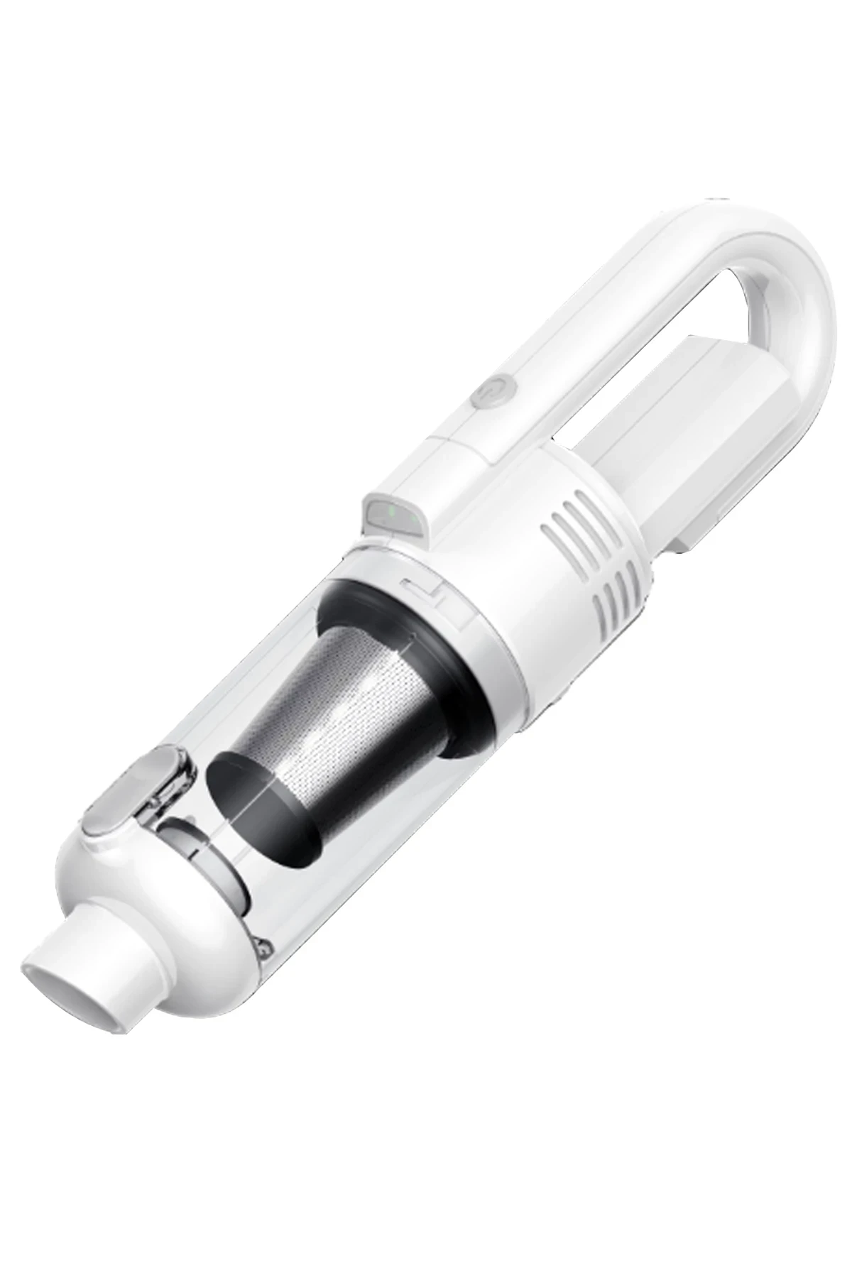 Newface LT-124 Kablosuz Çok Fonksiyonlu Araç Süpürge - Beyaz