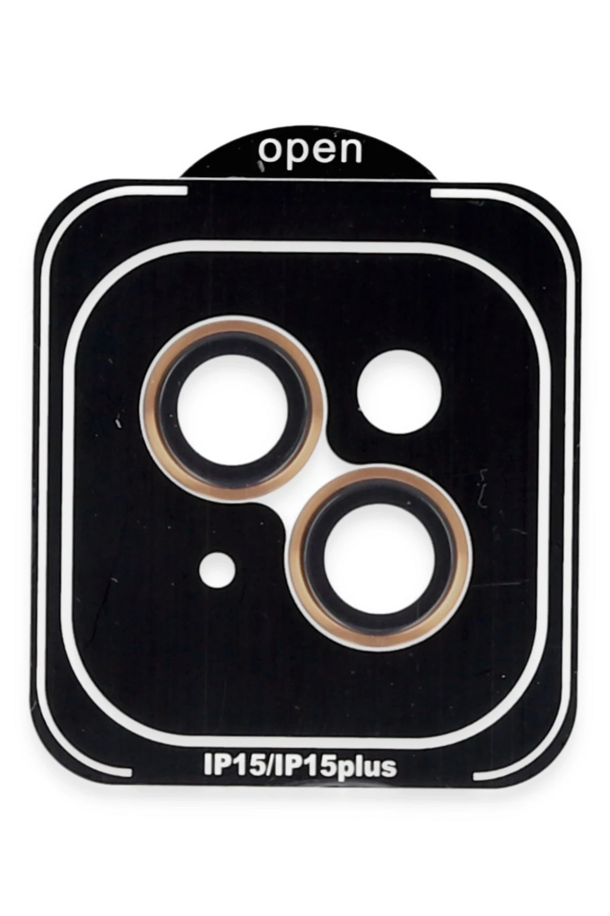 Joko iPhone 14 PVD Metal Kamera Lens - Turuncu