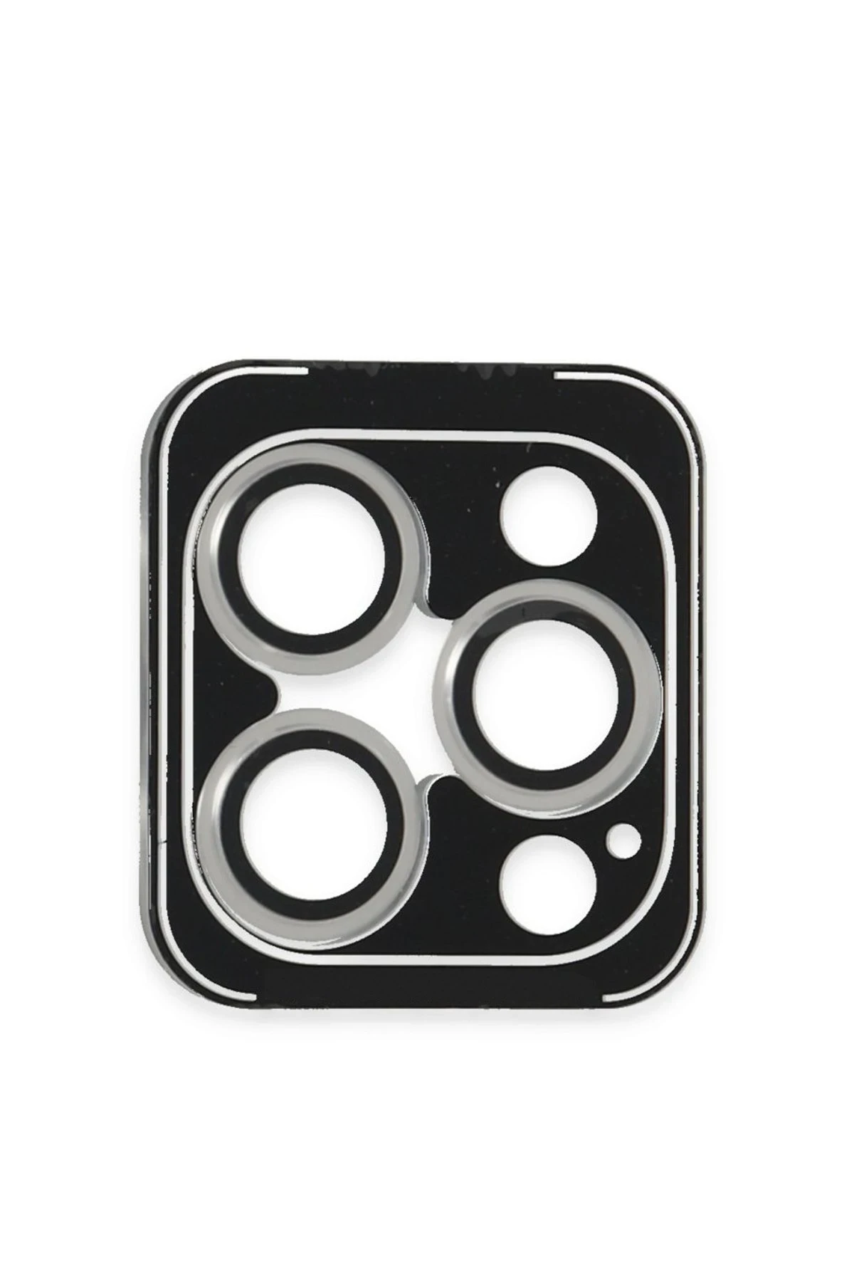 Joko iPhone 16 Pro Max PVD Metal Kamera Lens - Gümüş