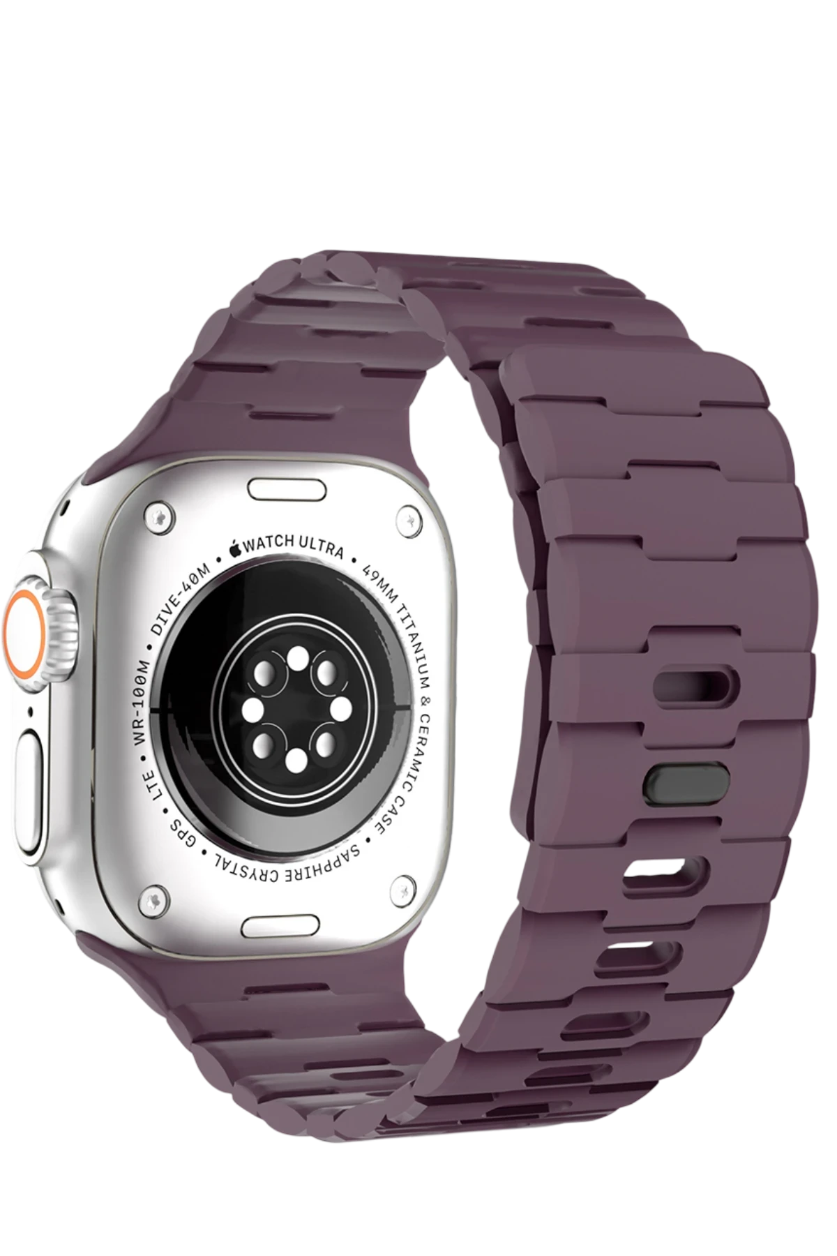 Newface Apple Watch Ultra 49mm Wowen Kordon - Bordo