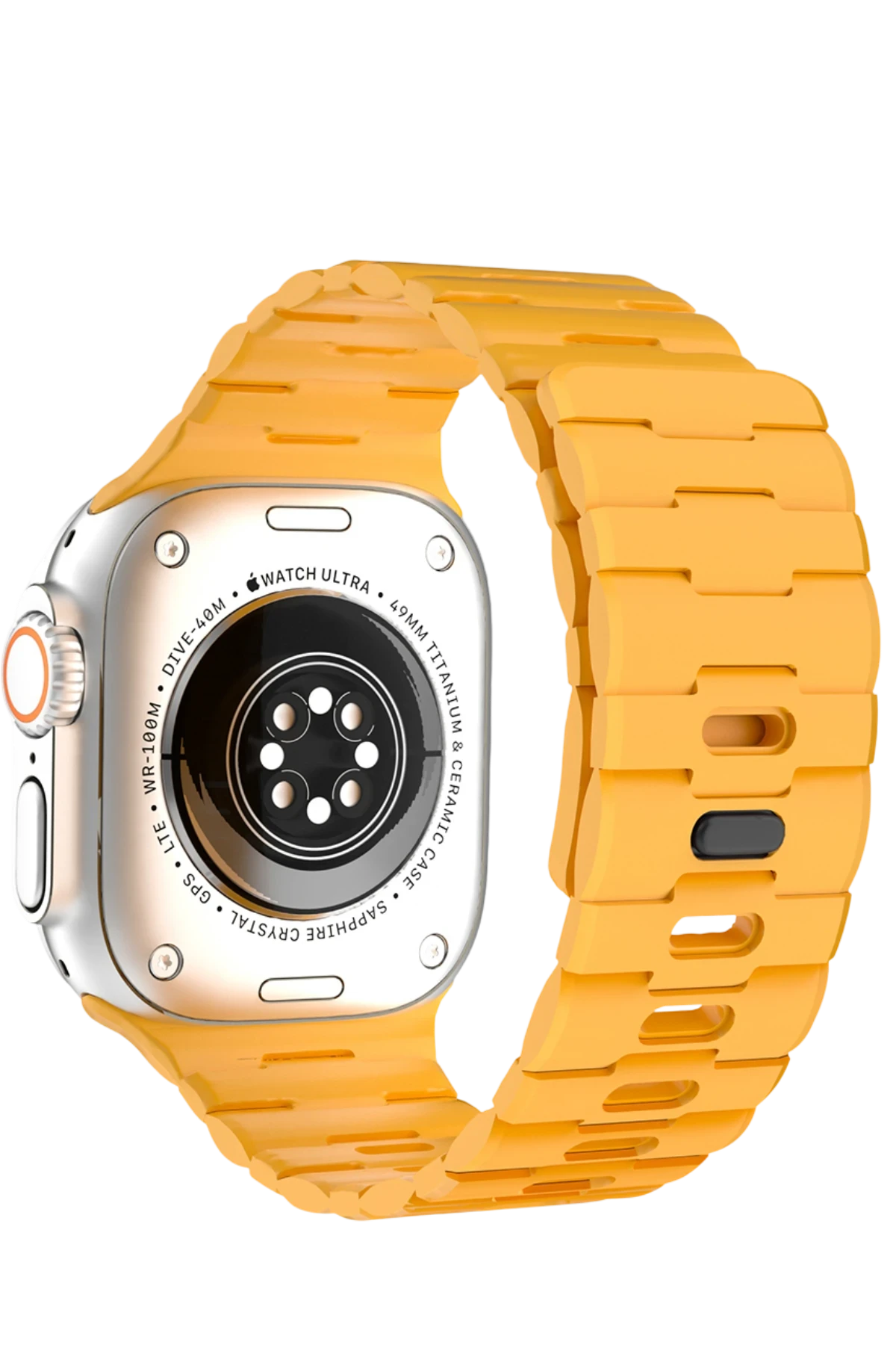 Newface Apple Watch Ultra 49mm Wowen Kordon - Sarı