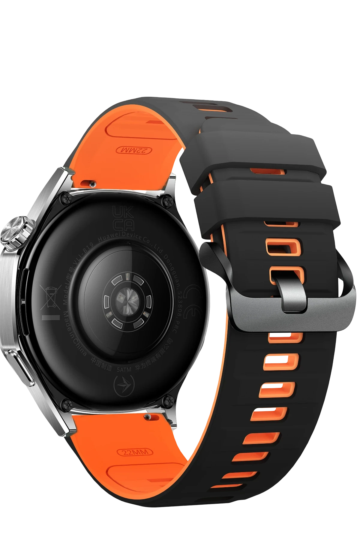 Newface Apple Watch Ultra 49mm Minoc Kordon - Siyah-Turuncu