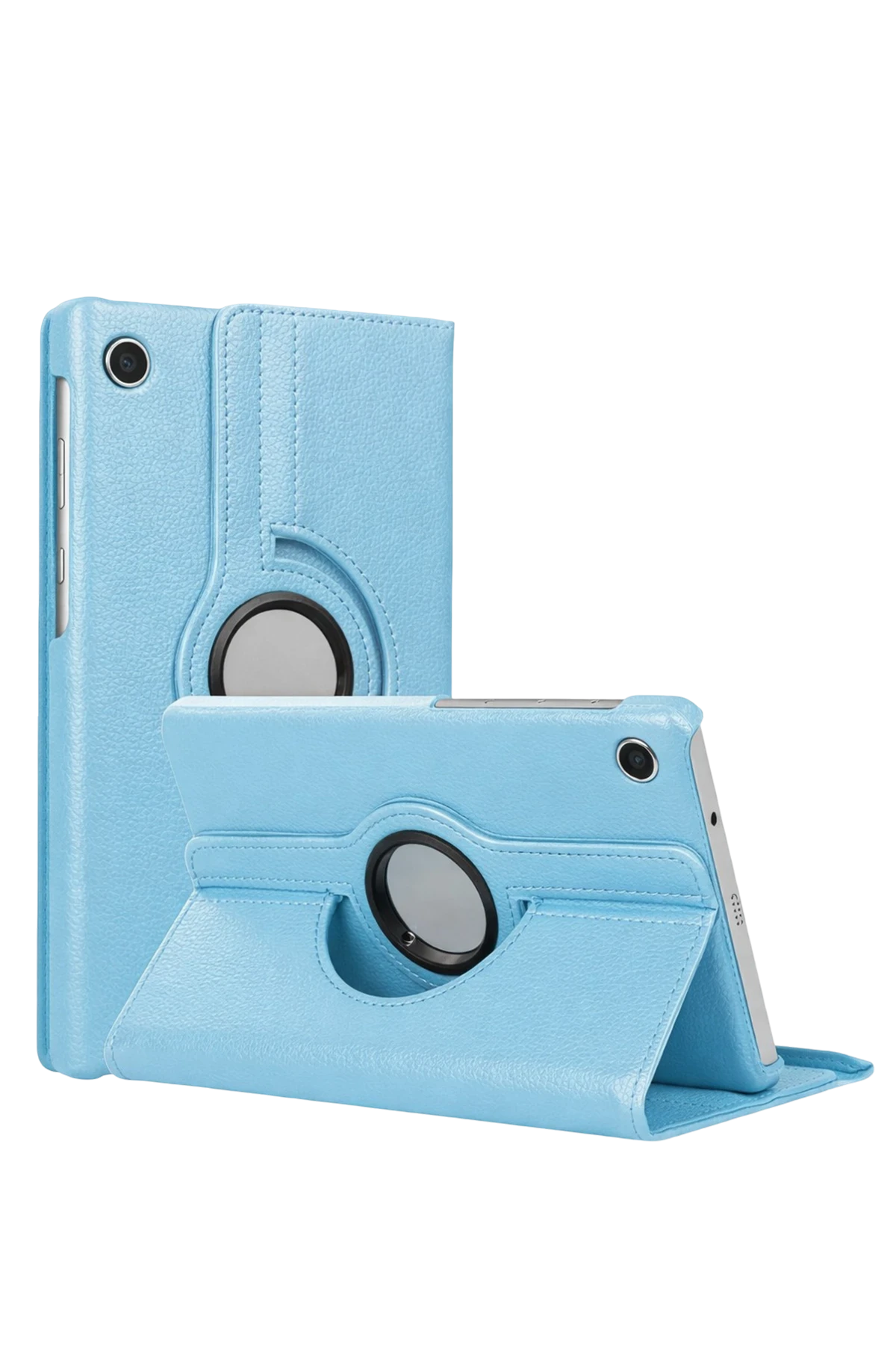 Newface Samsung Galaxy Tab A11 360 Tablet Deri Kılıf - Turkuaz