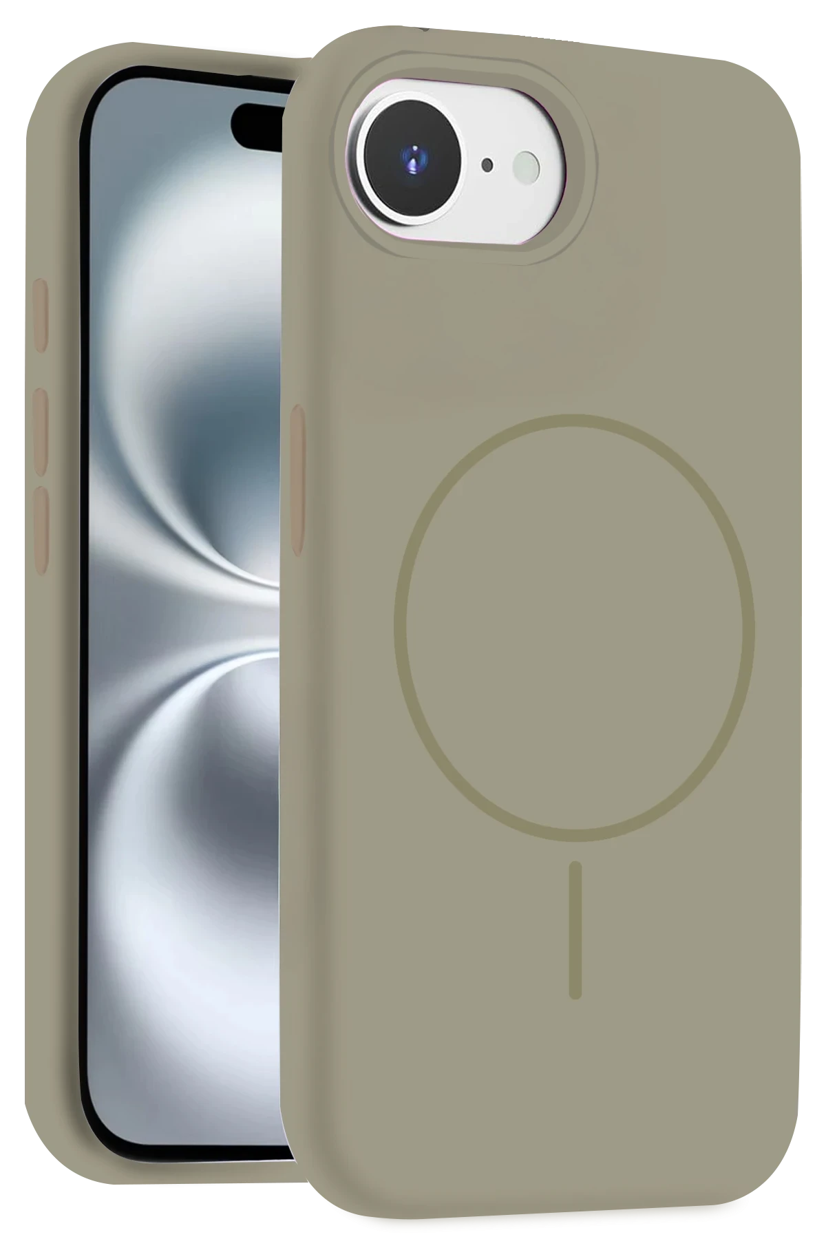 Joko iPhone 16E Kılıf Jully Magsafe Kapak - Çöl Titanyum