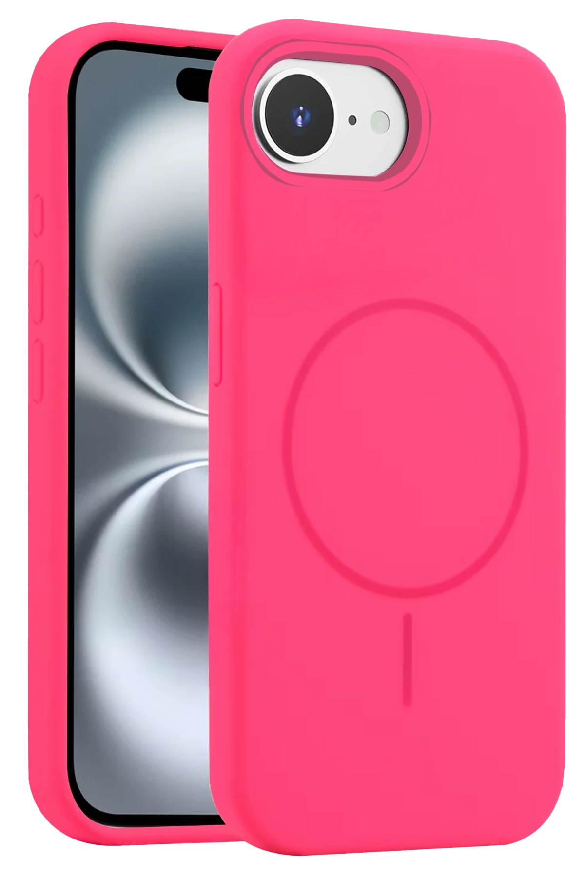 Joko iPhone 16E Kılıf Jully Magsafe Kapak - Pembe