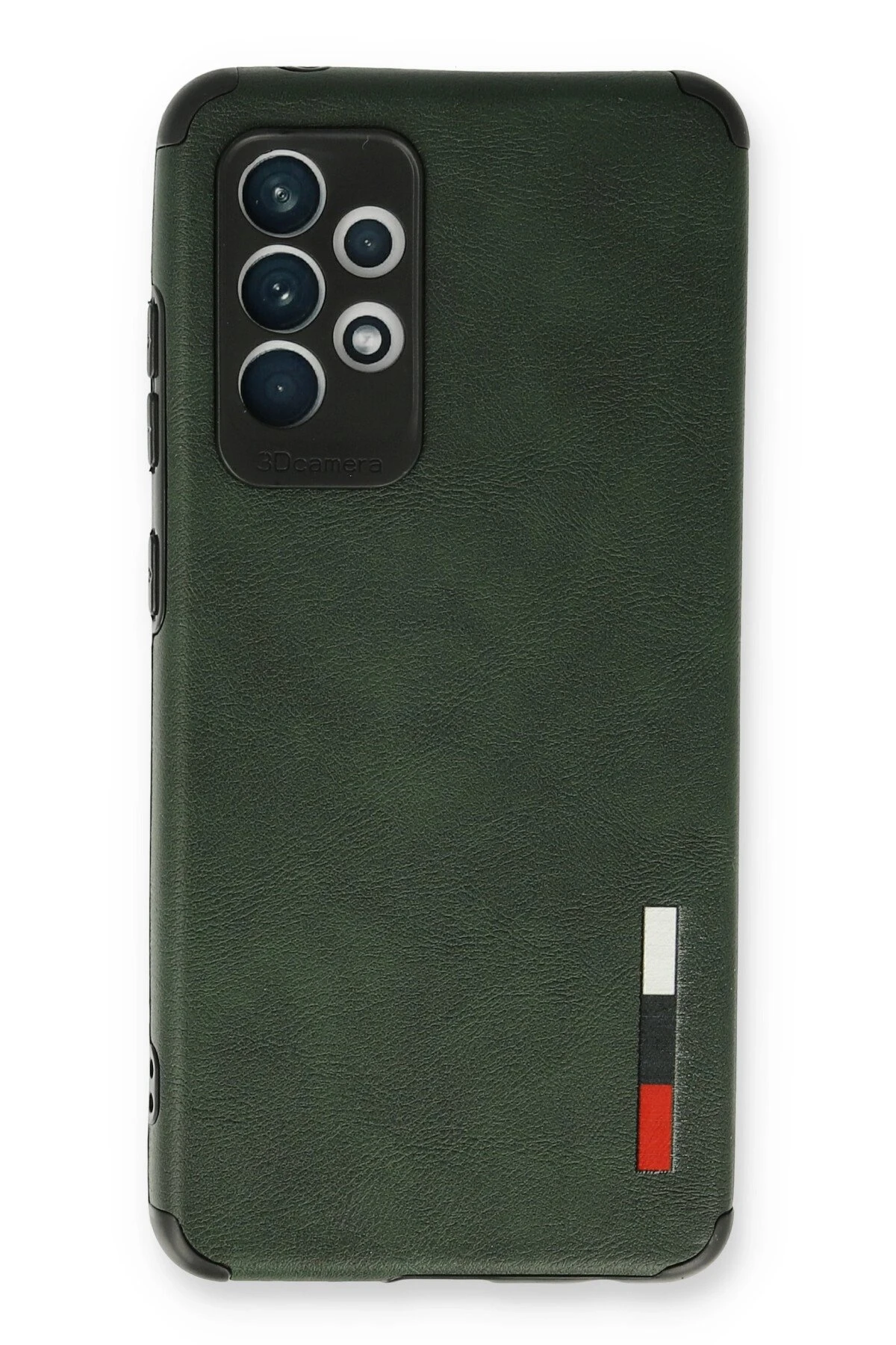 Newface Samsung Galaxy A33 5G Kılıf Loop Deri Silikon - Yeşil