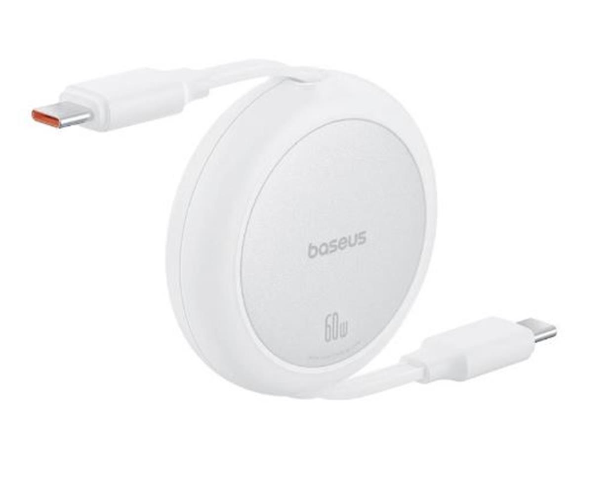 Baseus P10364500211-01 60W 1m Free2 Draw C-C Beyaz Kablo