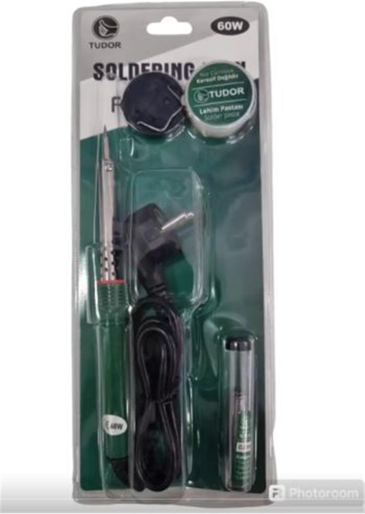 TUDOR SOLDERING IRON KALEM HAVYA SETİ 60W HB-S026