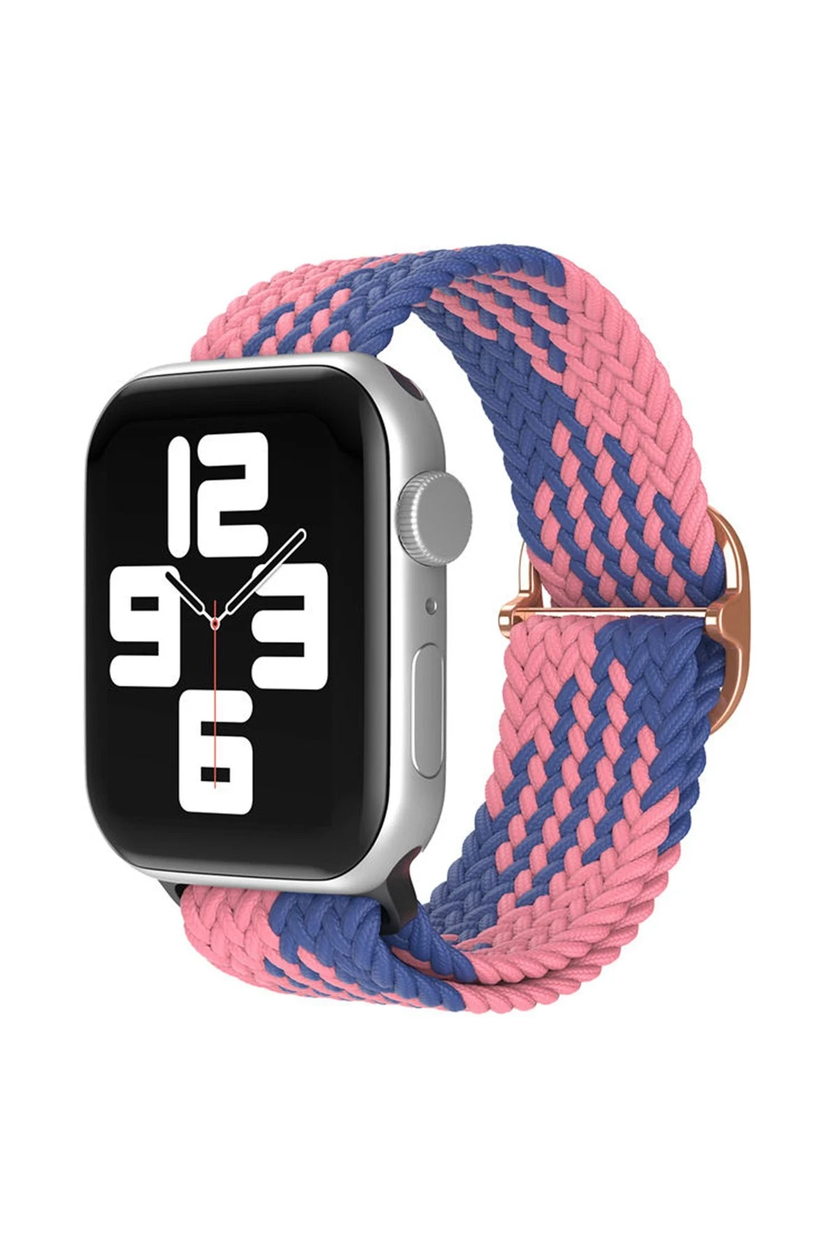 Newface Apple Watch 38mm Star Kordon - Pembe-Mavi