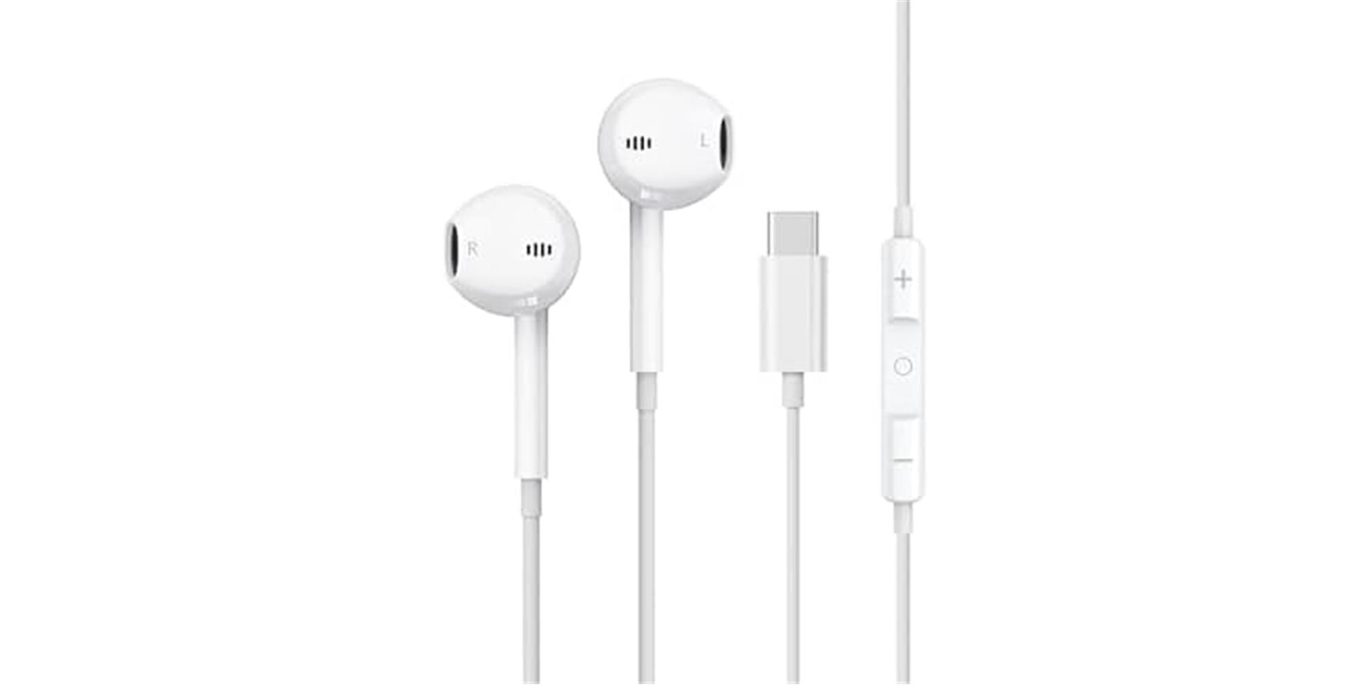 Hp DHH-3113C-WT Kablolu Kulakiçi Type-C Ses Kontrol Butonlu Mikrofonlu Beyaz Kulaklık