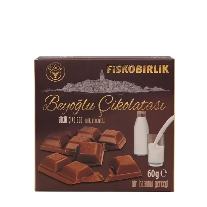 FKB FİSKOBİRLİK SÜTLÜ BEYOĞLU ÇİKOLATASI 60 G