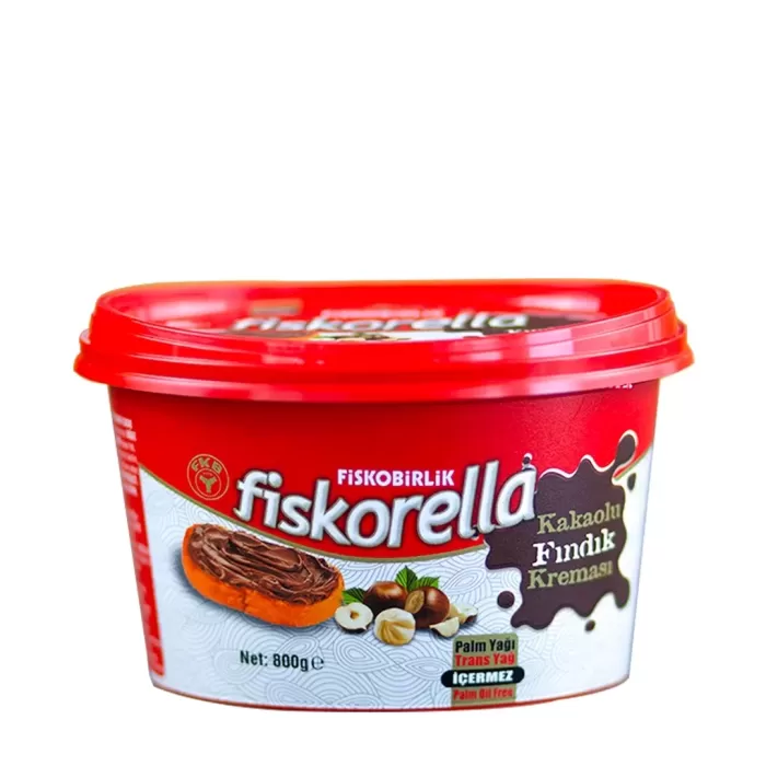 FKB FİSKORELLA KAKAOLU FINDIK KREMASI 800 G