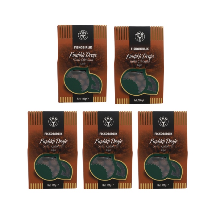FKB FİSKOBİRLİK SÜTLÜ DRAJE 100 G X 5 ADET