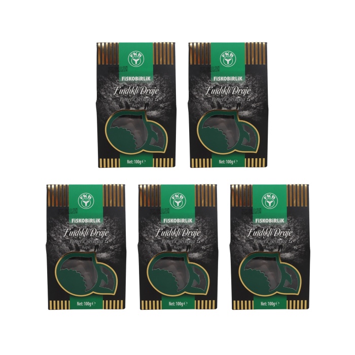 FKB FİSKOBİRLİK BİTTER DRAJE 100 G X 5 ADET