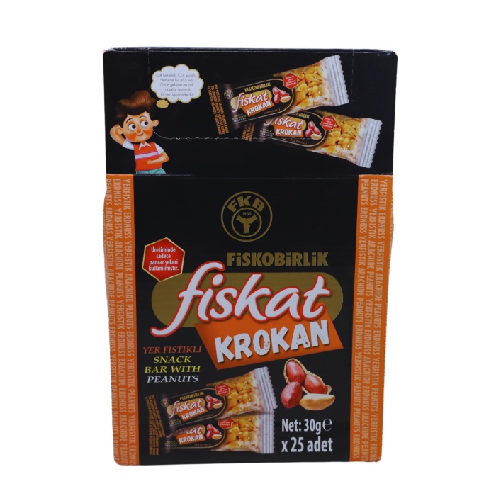 FKB FİSKAT YER FISTIKLI KROKAN 30 G X 25 ADET